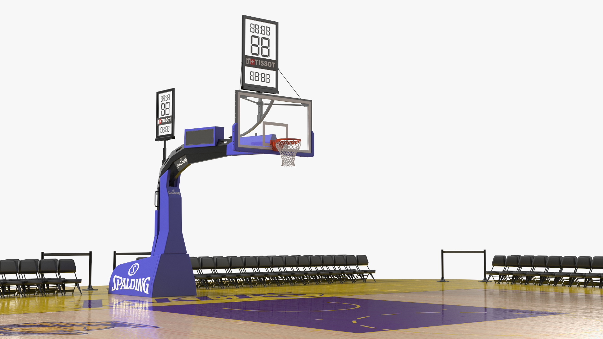 3D model Basketball Court Los Angeles Lakers