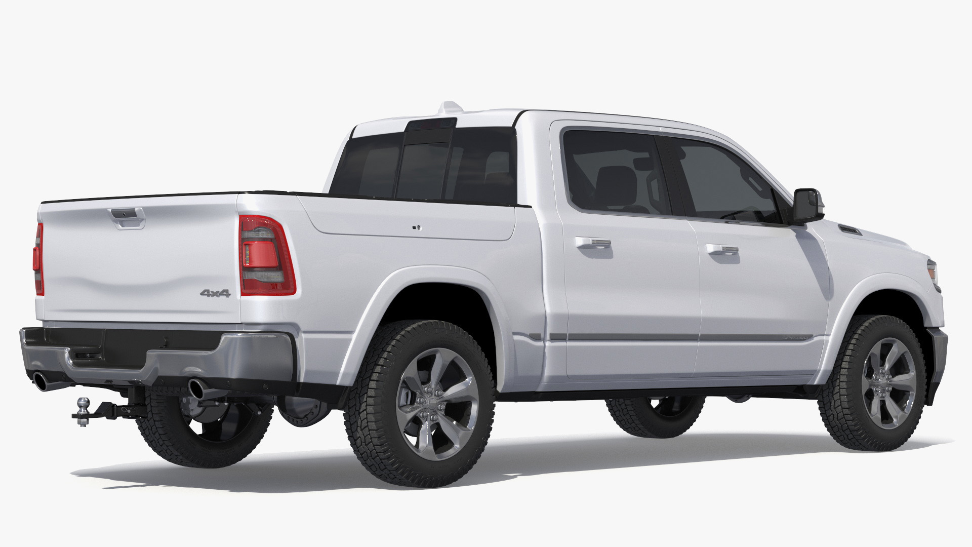 Pickup Truck with Mobile Toilet Trailer, view 11