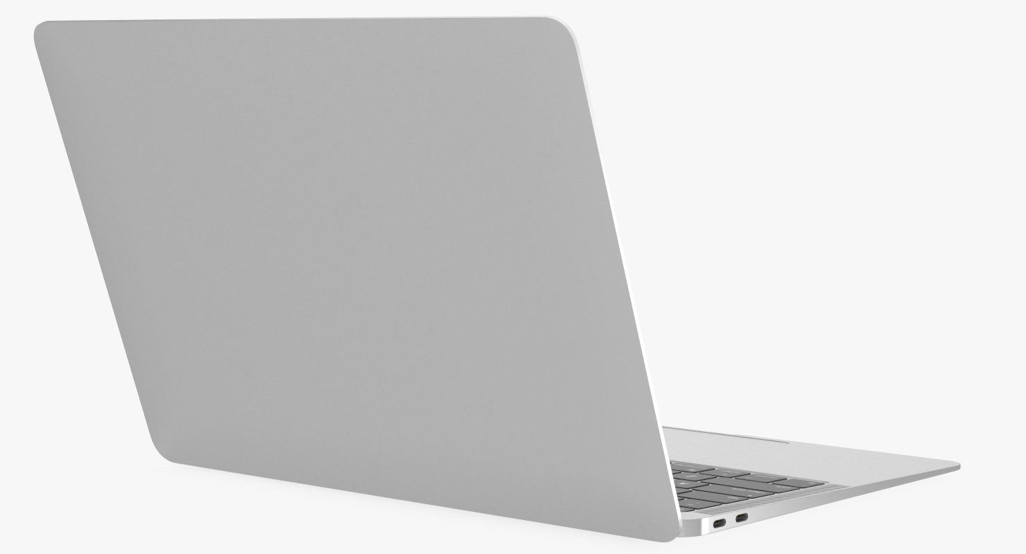 3D Subnotebook Silver model