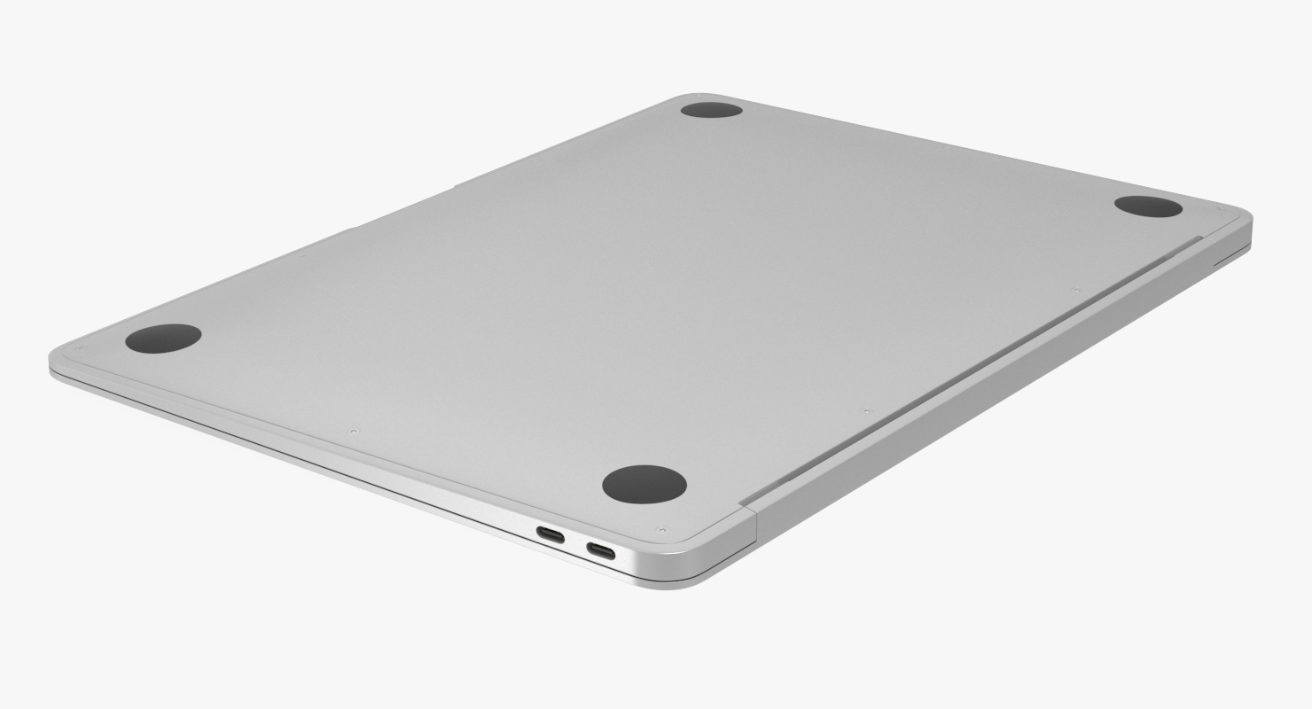 3D Subnotebook Silver model