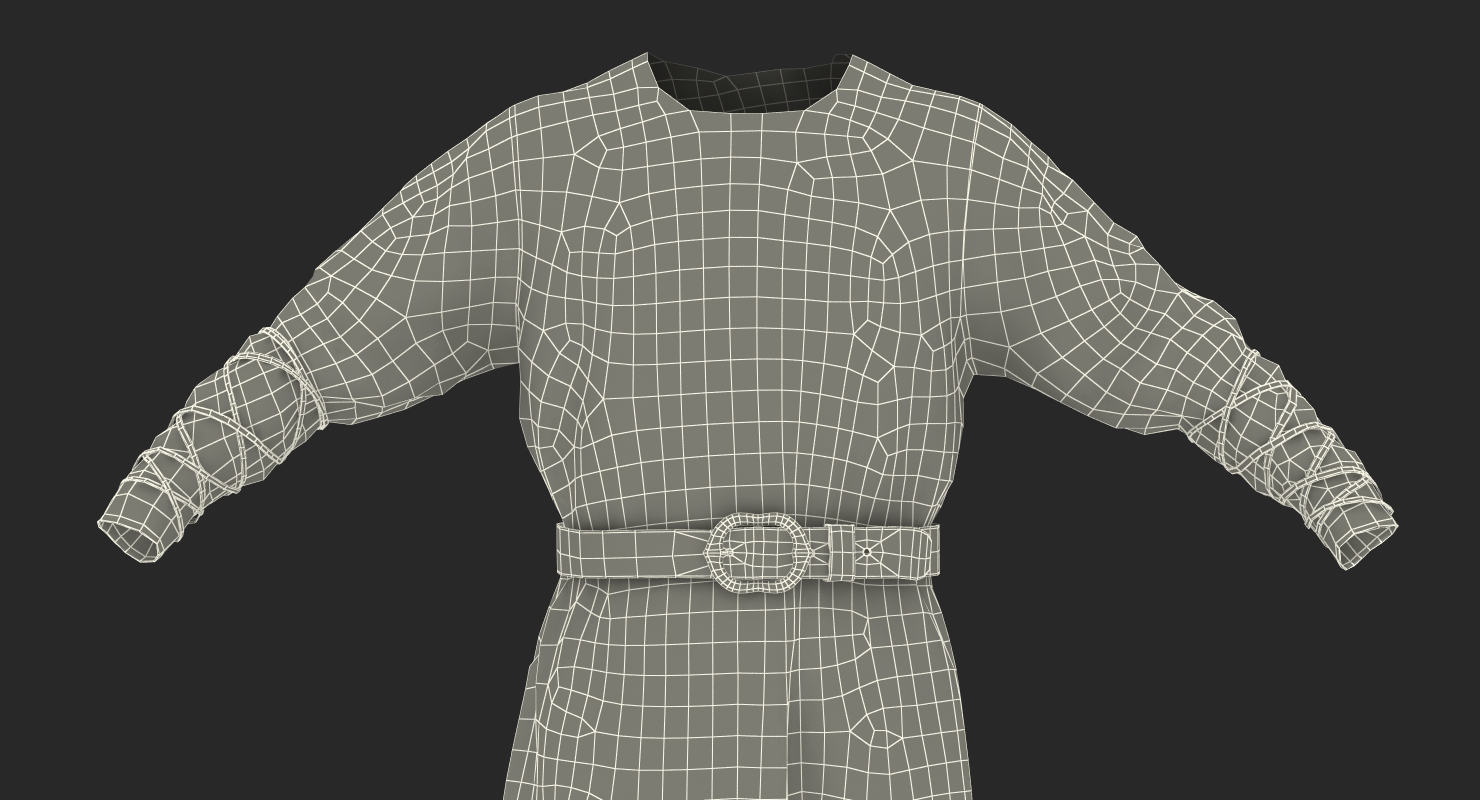 Medieval Clothing Men Tunic 3D