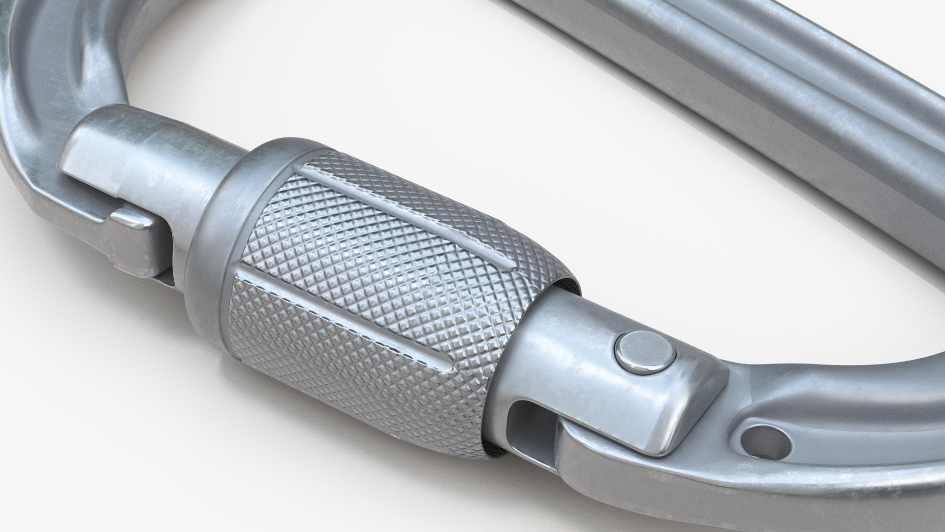 Unpainted Carabiner 3D model