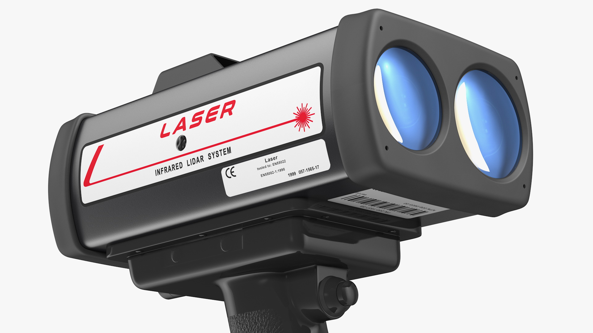 3D model LIDAR Traffic Enforcement Speed Gun