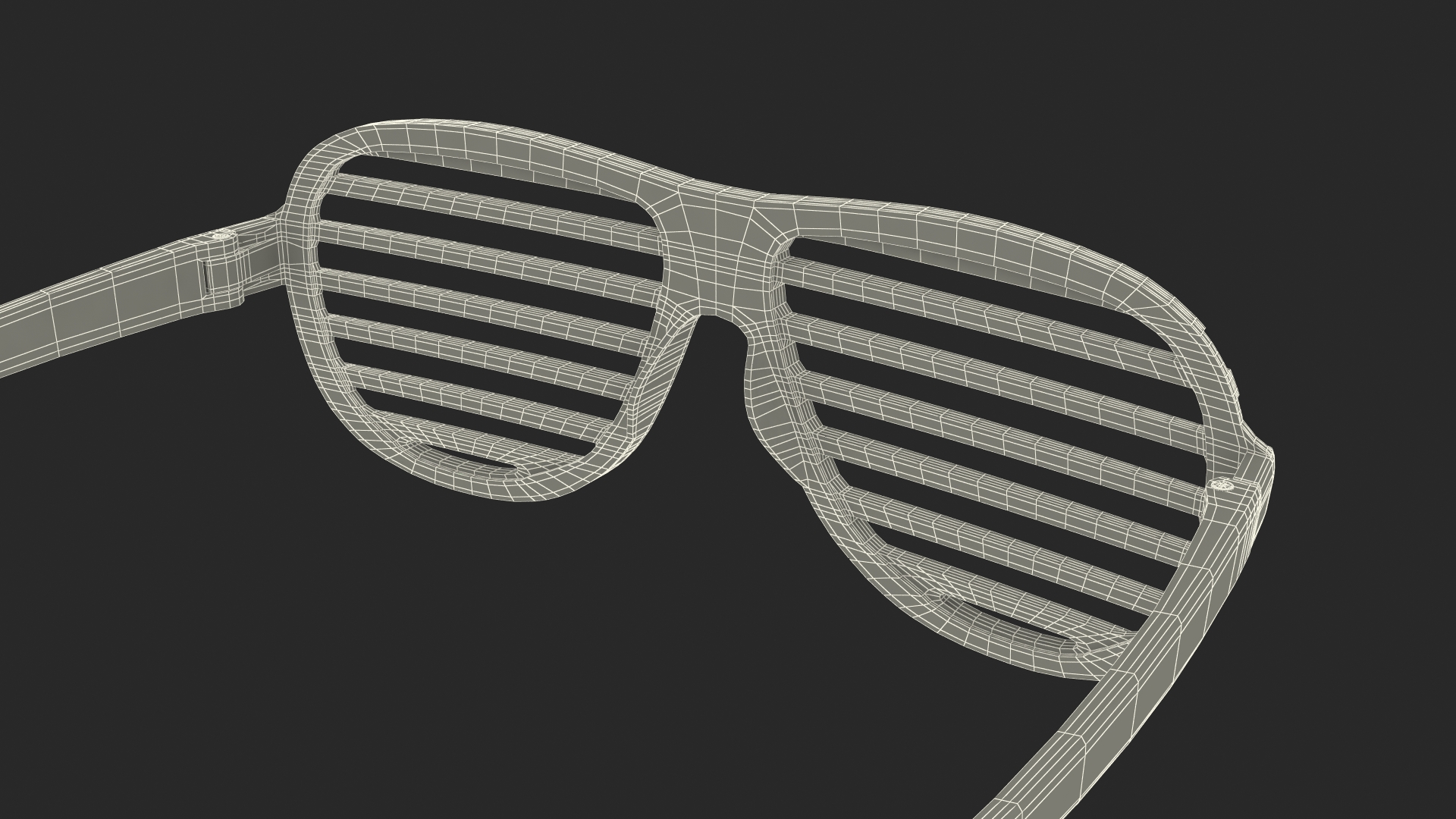 American Flag Shutter Sunglasses 3D
