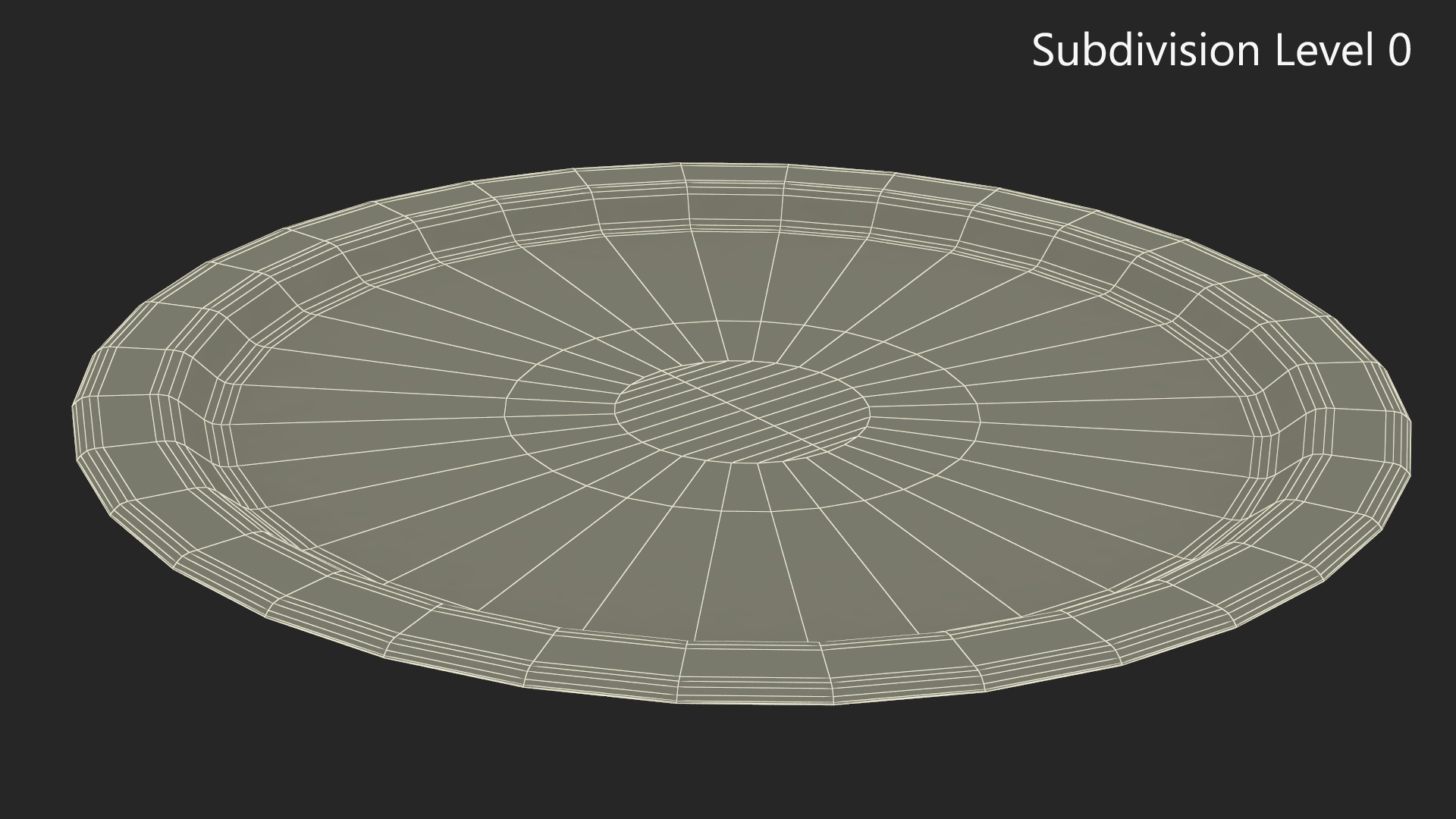 Disposable Paper Plate 3D