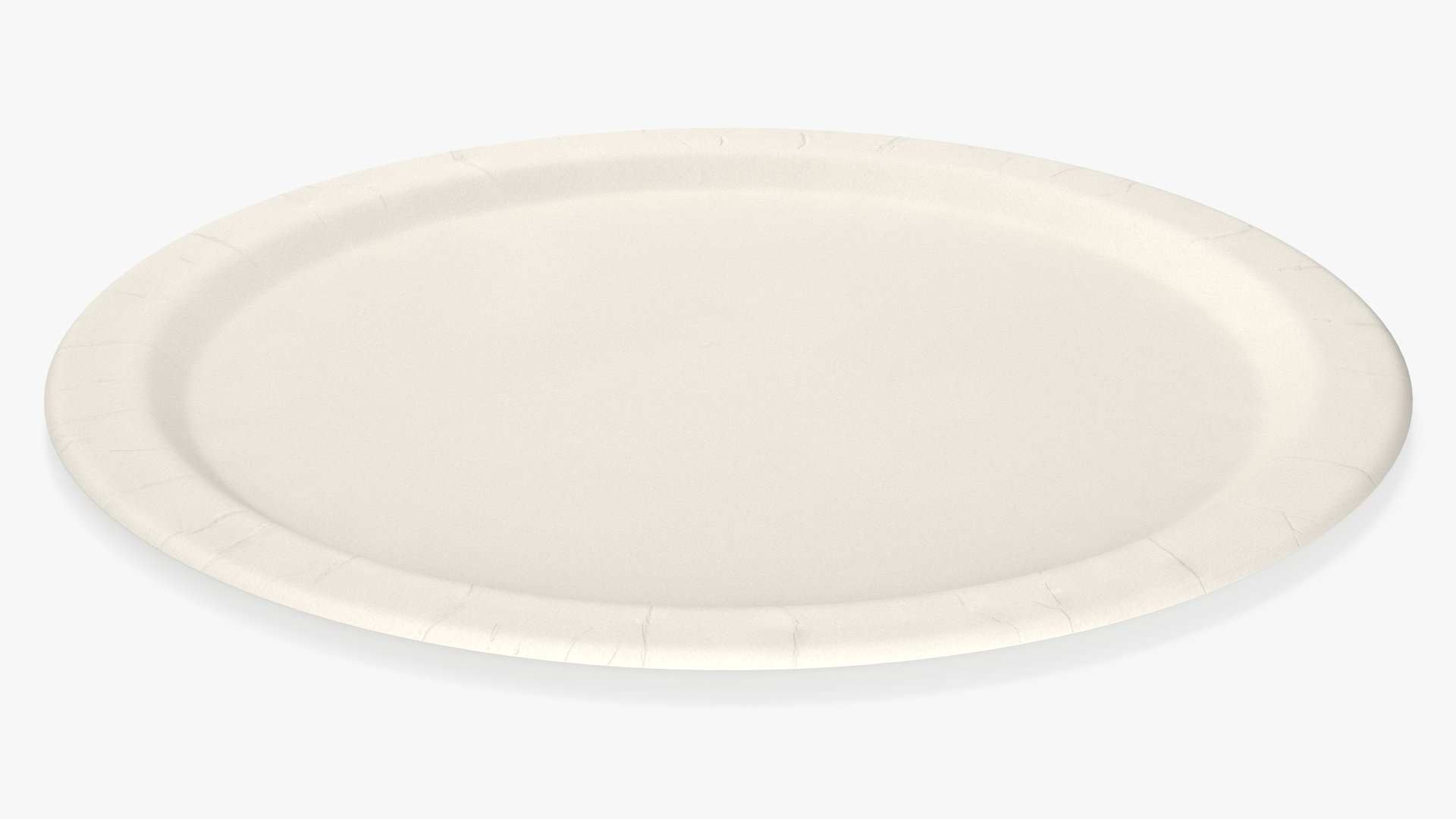 Disposable Paper Plate 3D