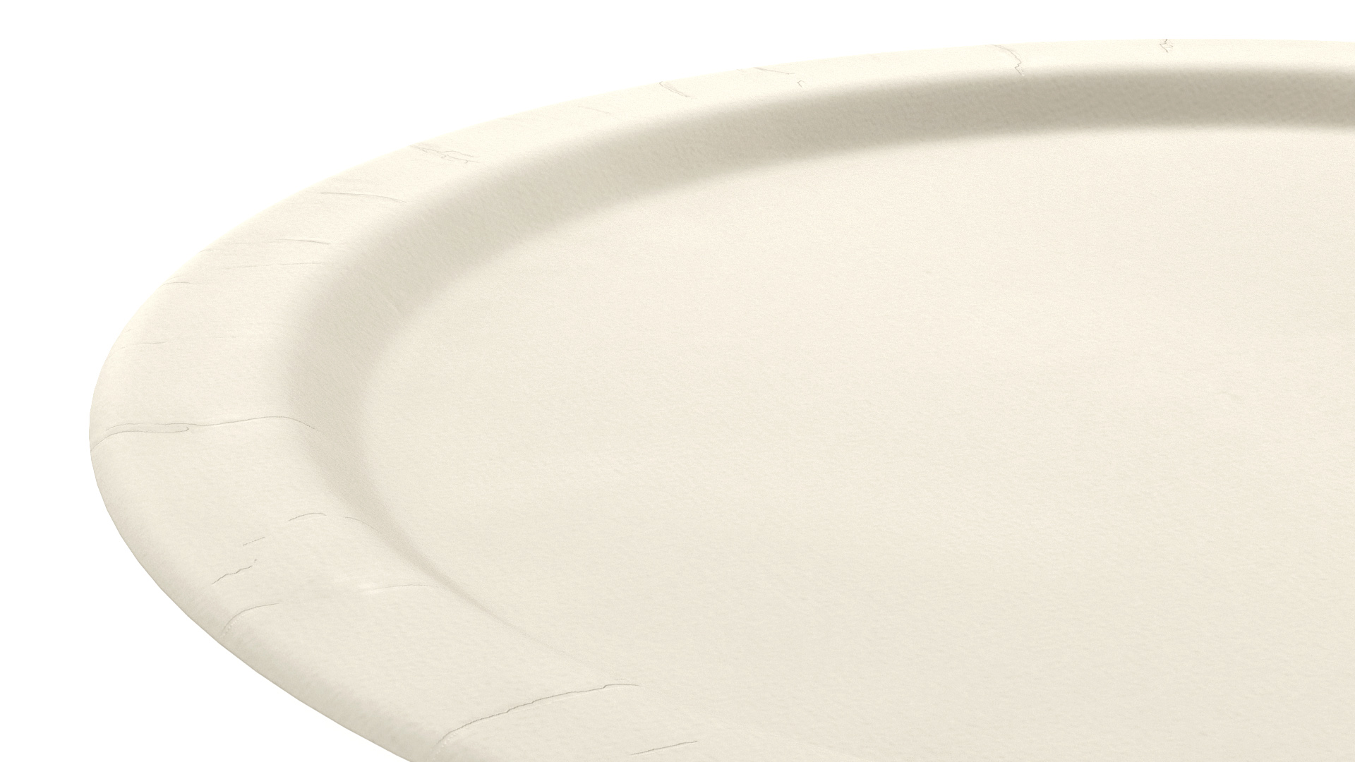 Disposable Paper Plate 3D