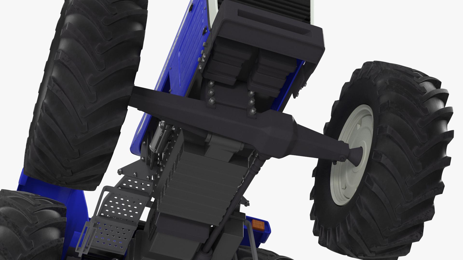 3D Massey Ferguson 385 Tractor Rigged for Maya model