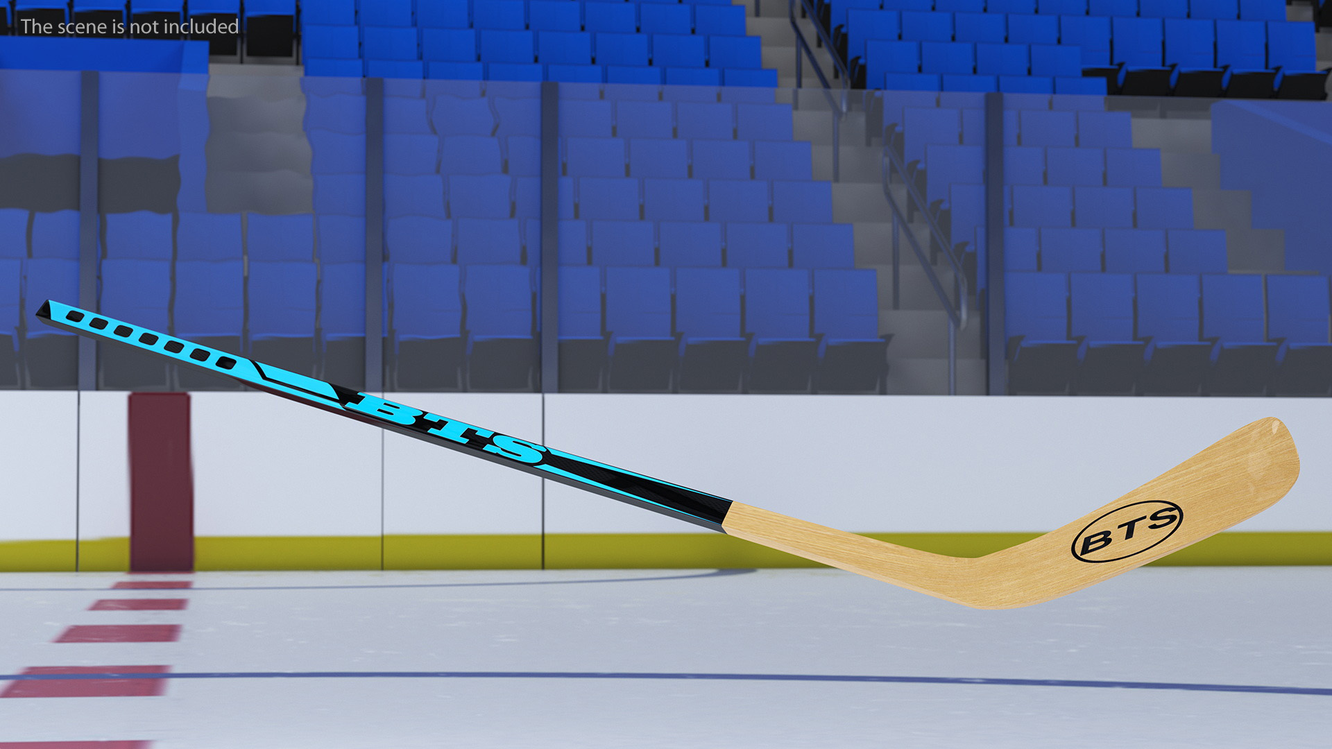 3D Ice Hockey Stick