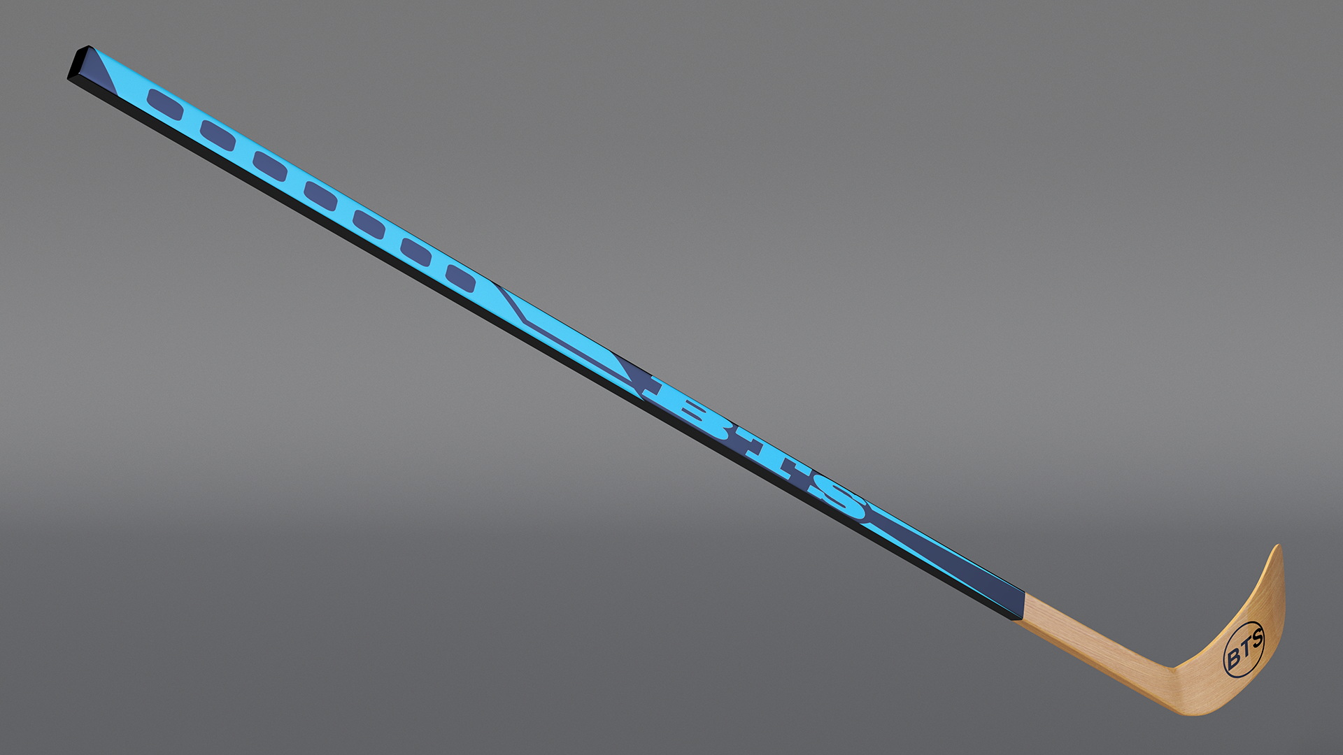 3D Ice Hockey Stick