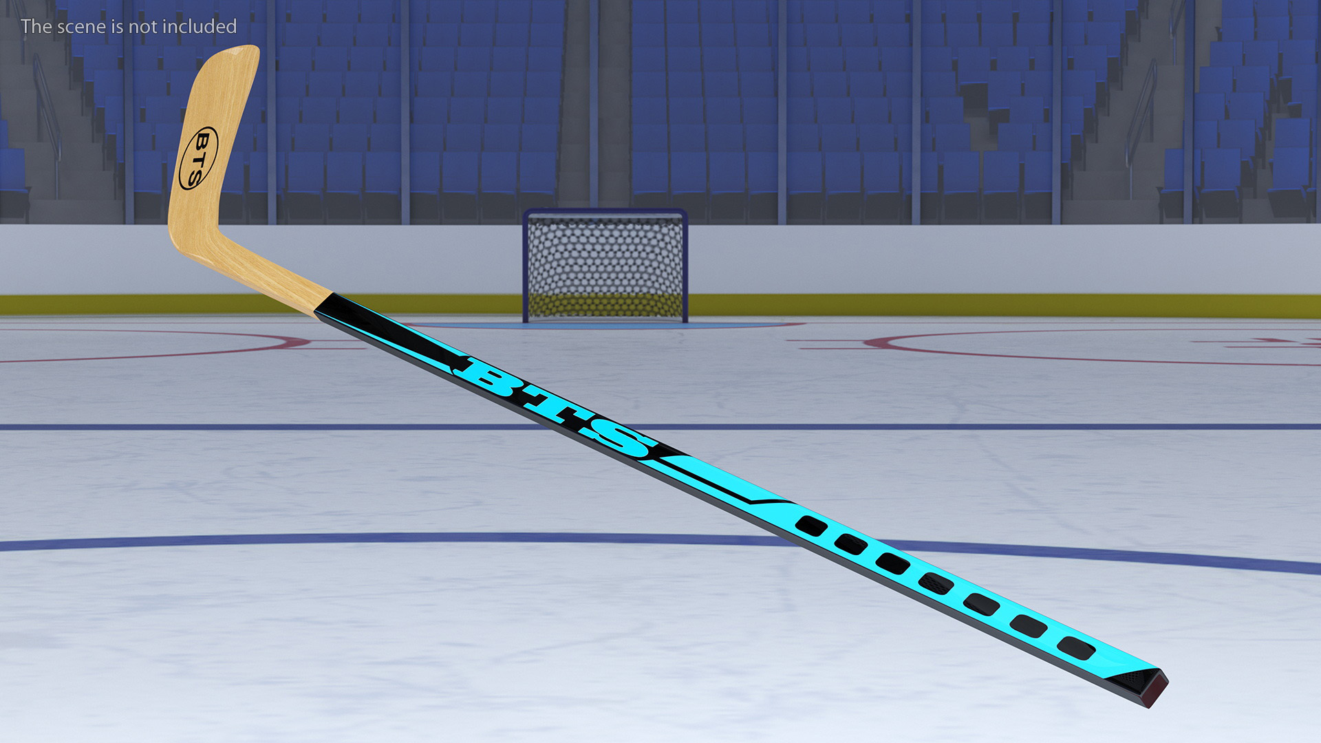 3D Ice Hockey Stick