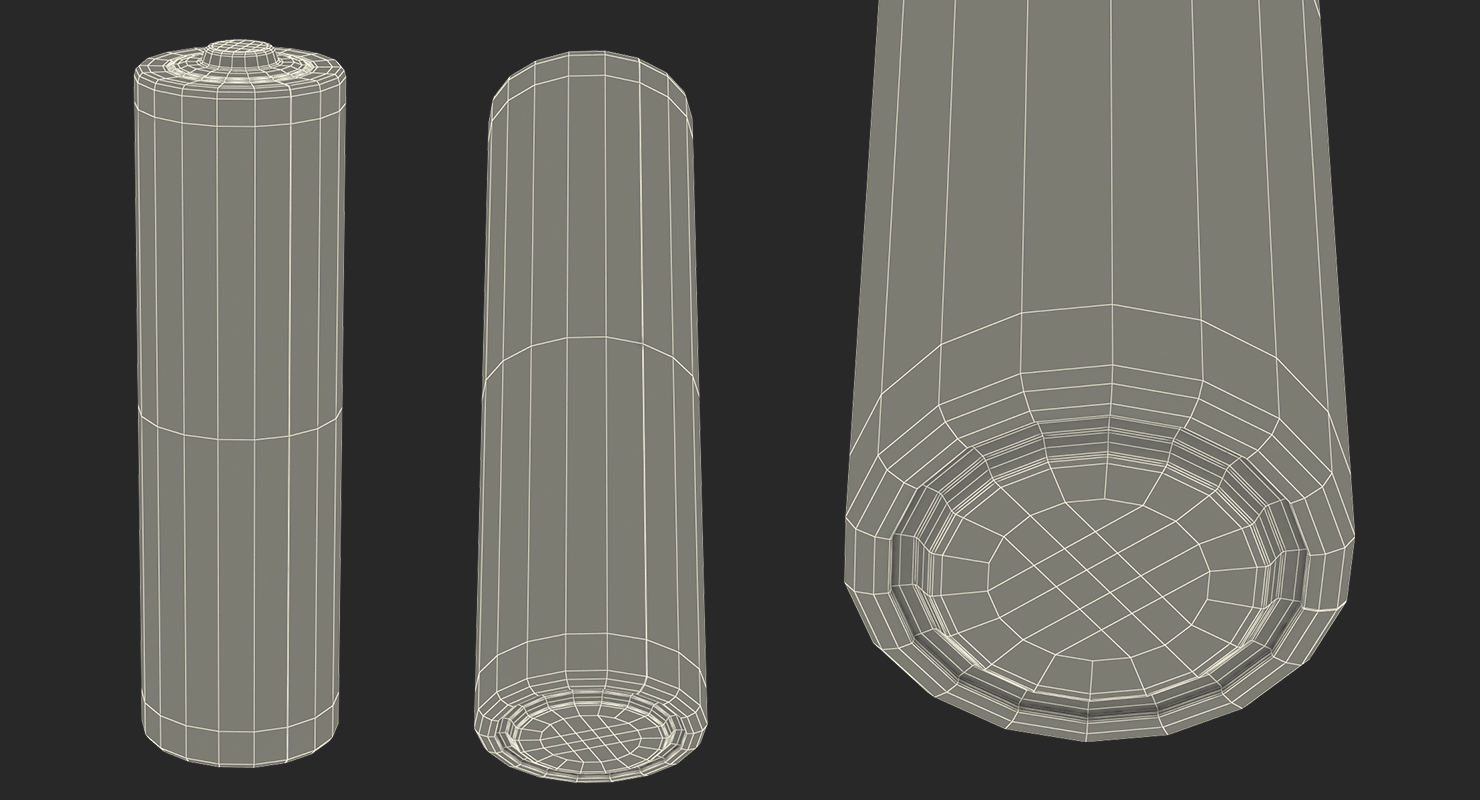 Duracell AA Battery 3D model