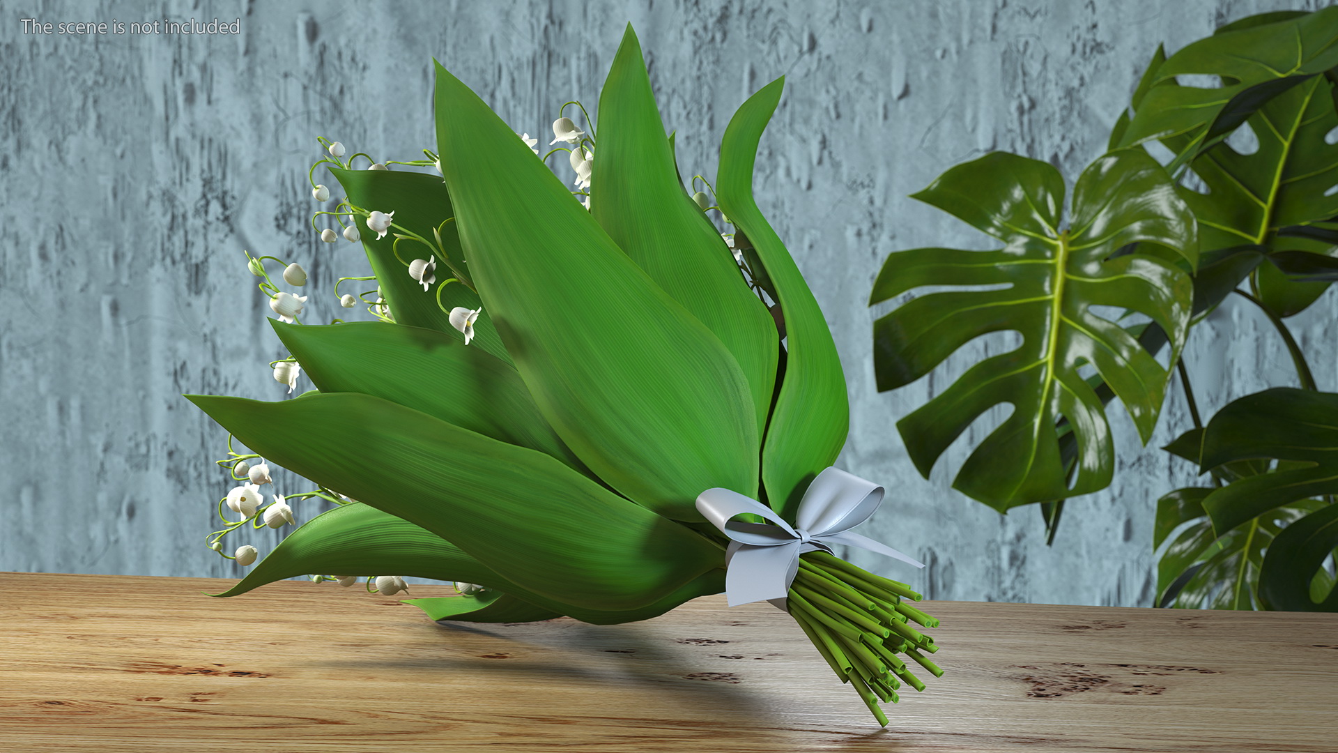 3D model Lily of the Valley Bouquet Big