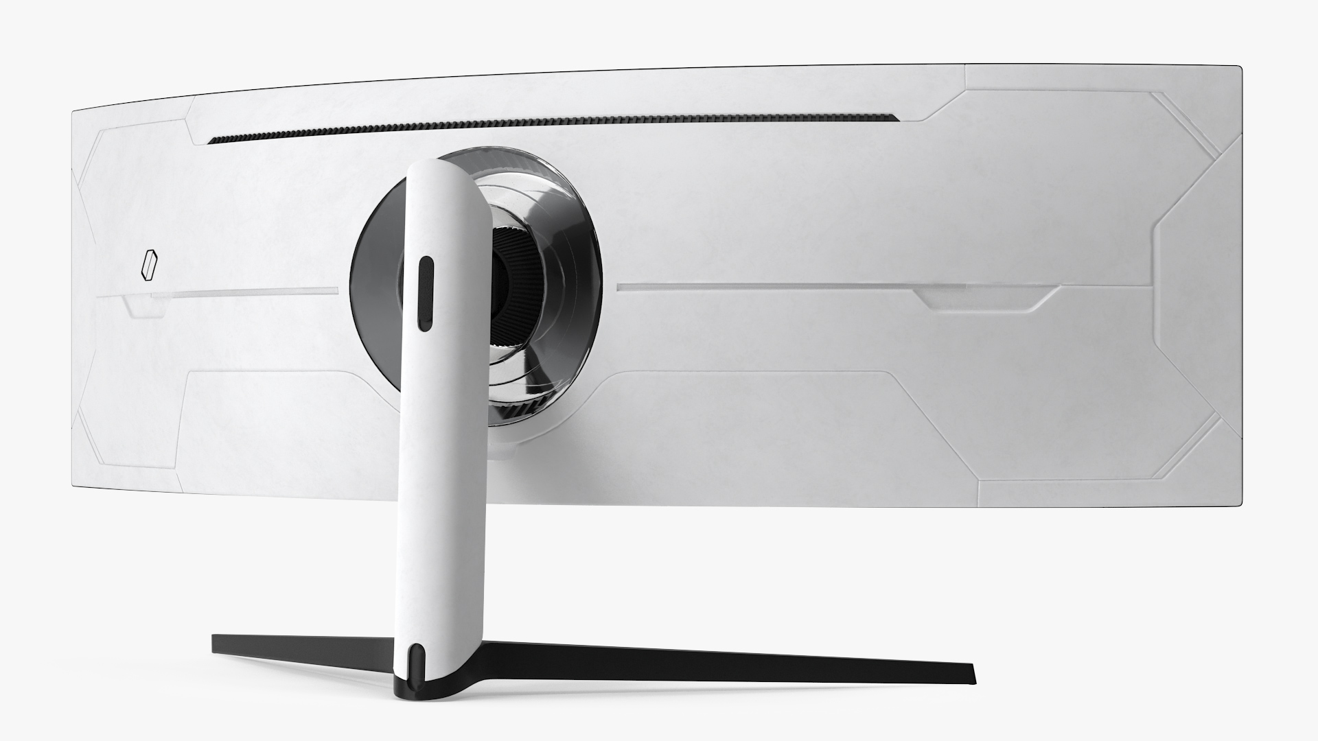 Samsung Odyssey G9 Ultrawide Gaming Monitor OFF Rigged 3D model