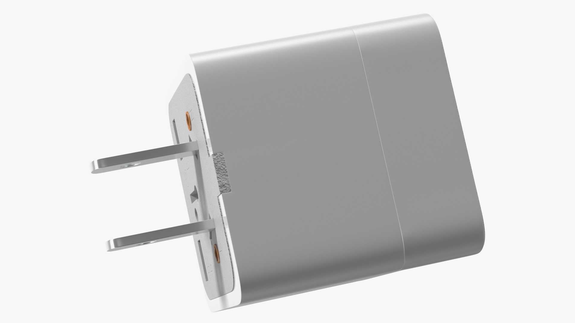 3D model Type A Plug Adapter White