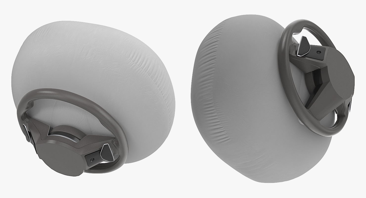 3D Steering Wheel with Airbag