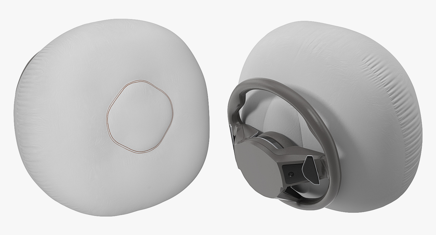 3D Steering Wheel with Airbag