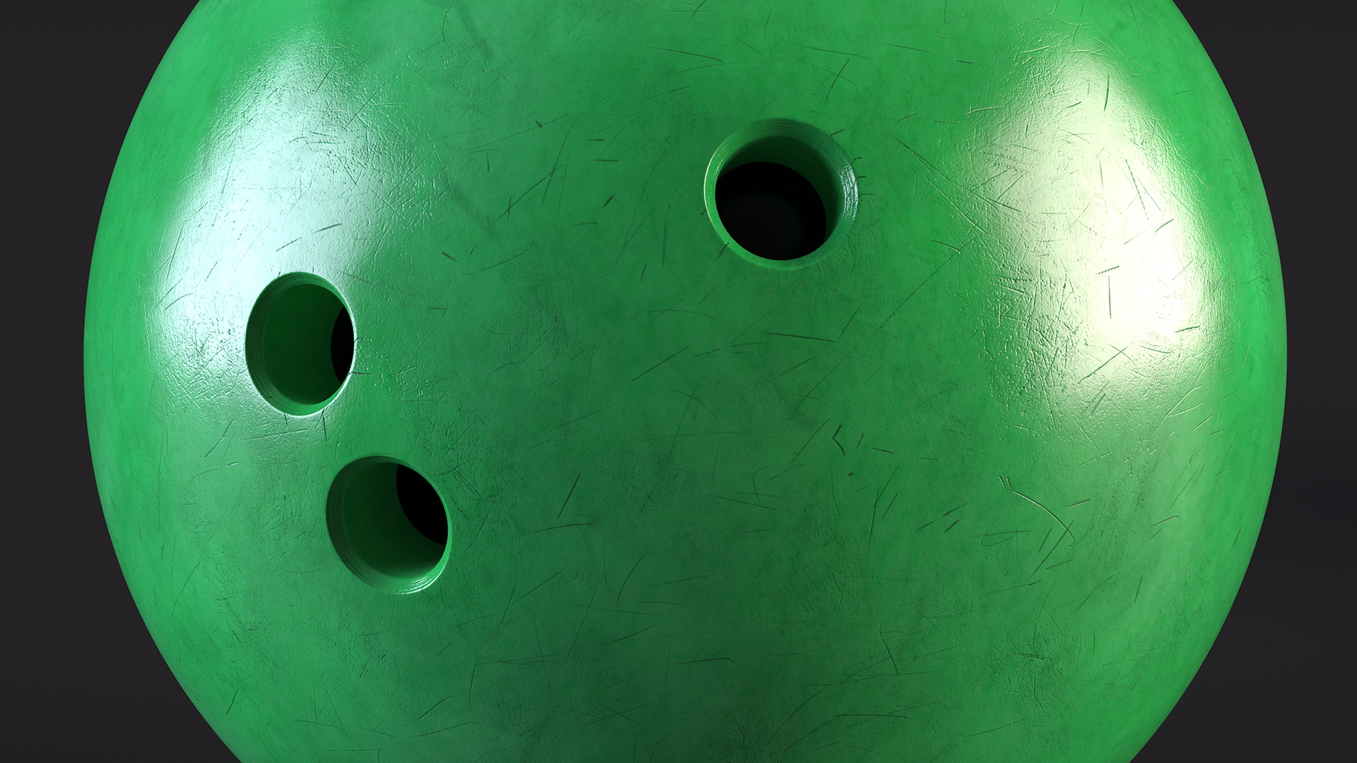 3D Training Bowling Ball