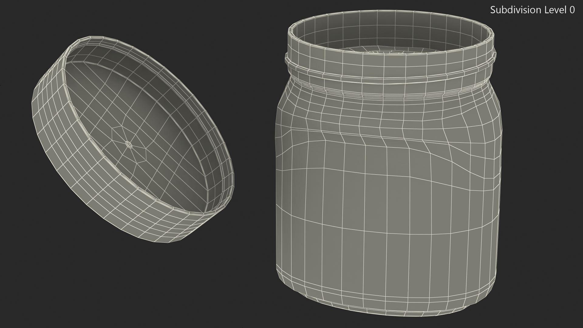 3D model Chocolate Hazelnut Spread