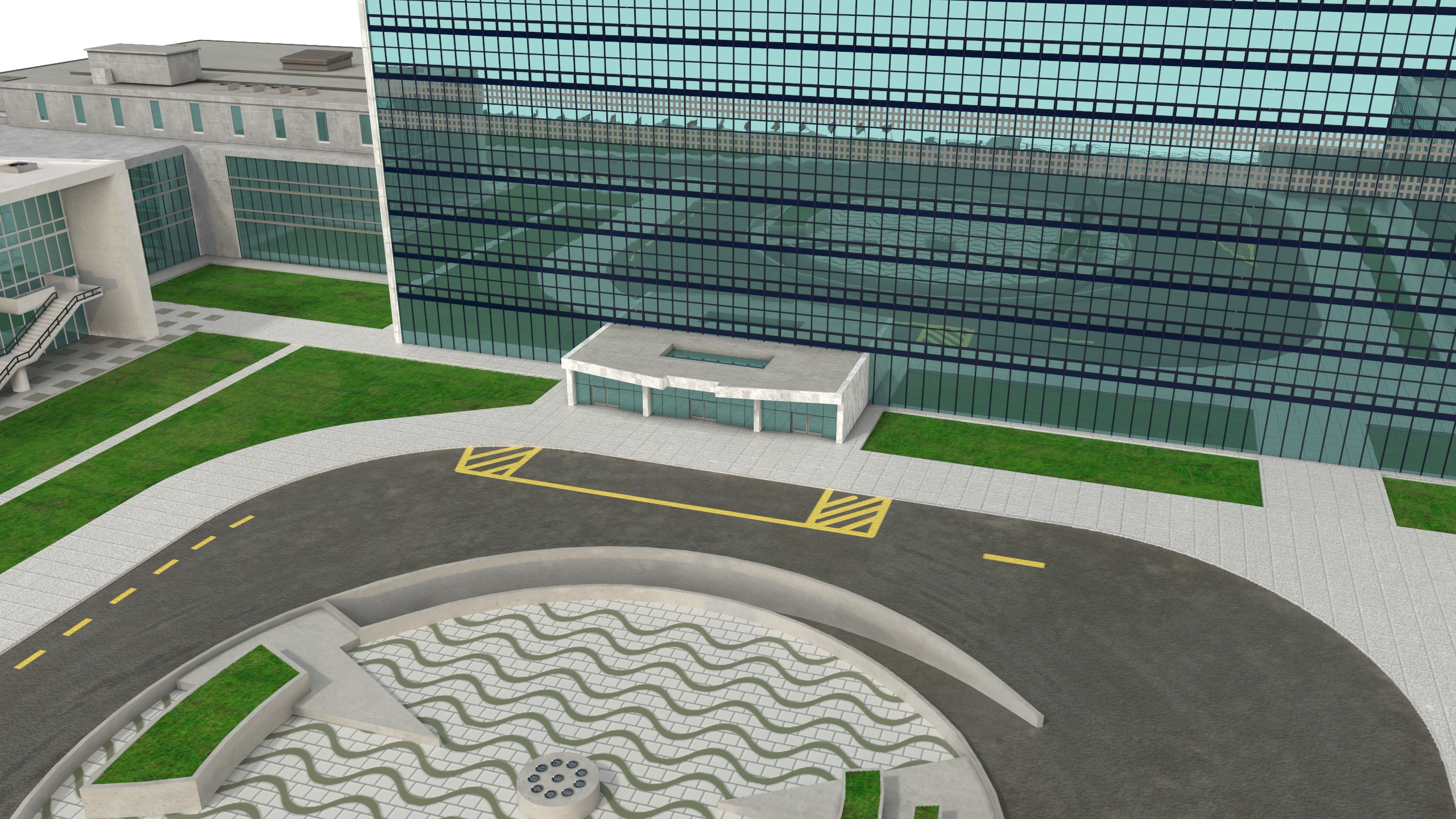 Headquarters of the United Nations 3D model