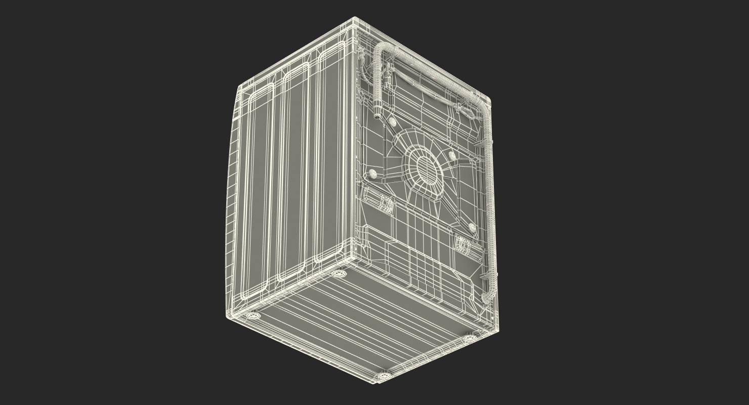 Inox Front Load Dryer Samsung 3D model