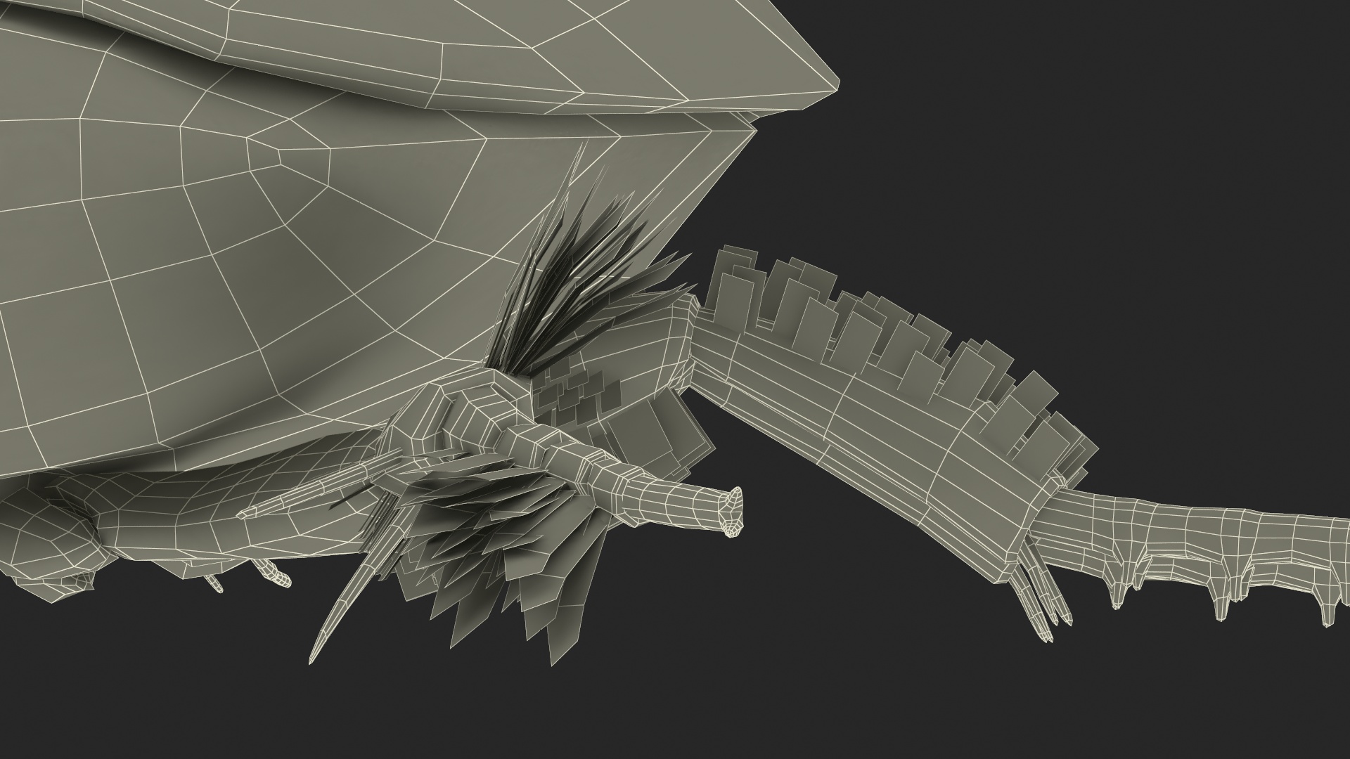 Squeak Beetle Black 3D model
