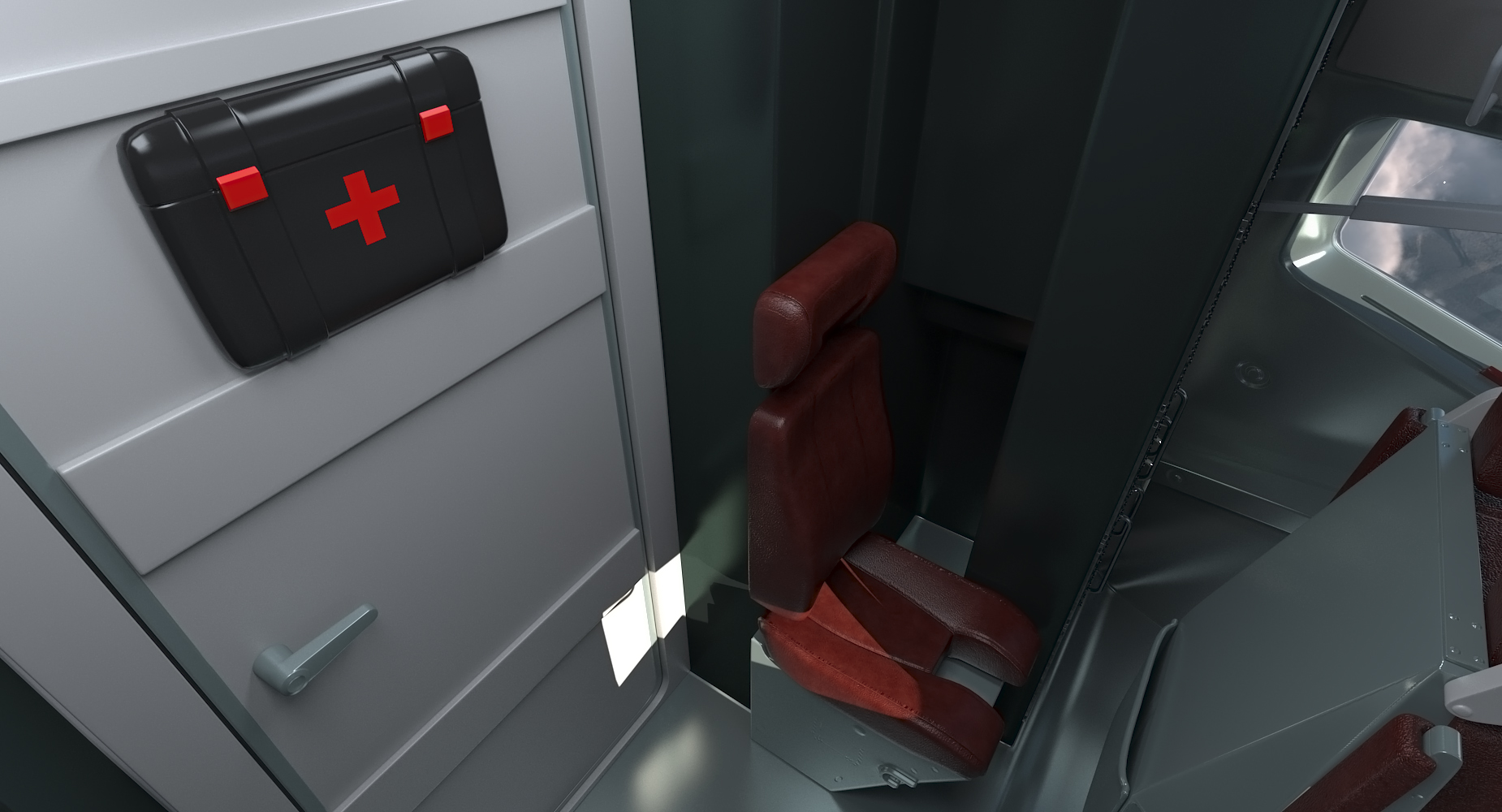 3D Boeing 737 Cockpit model