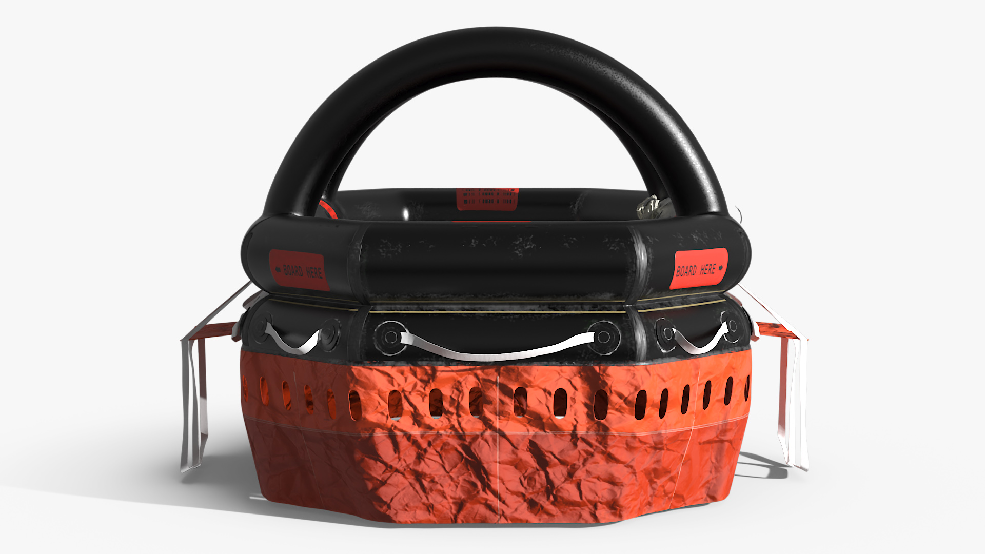 Self Inflating Life Raft 3D model