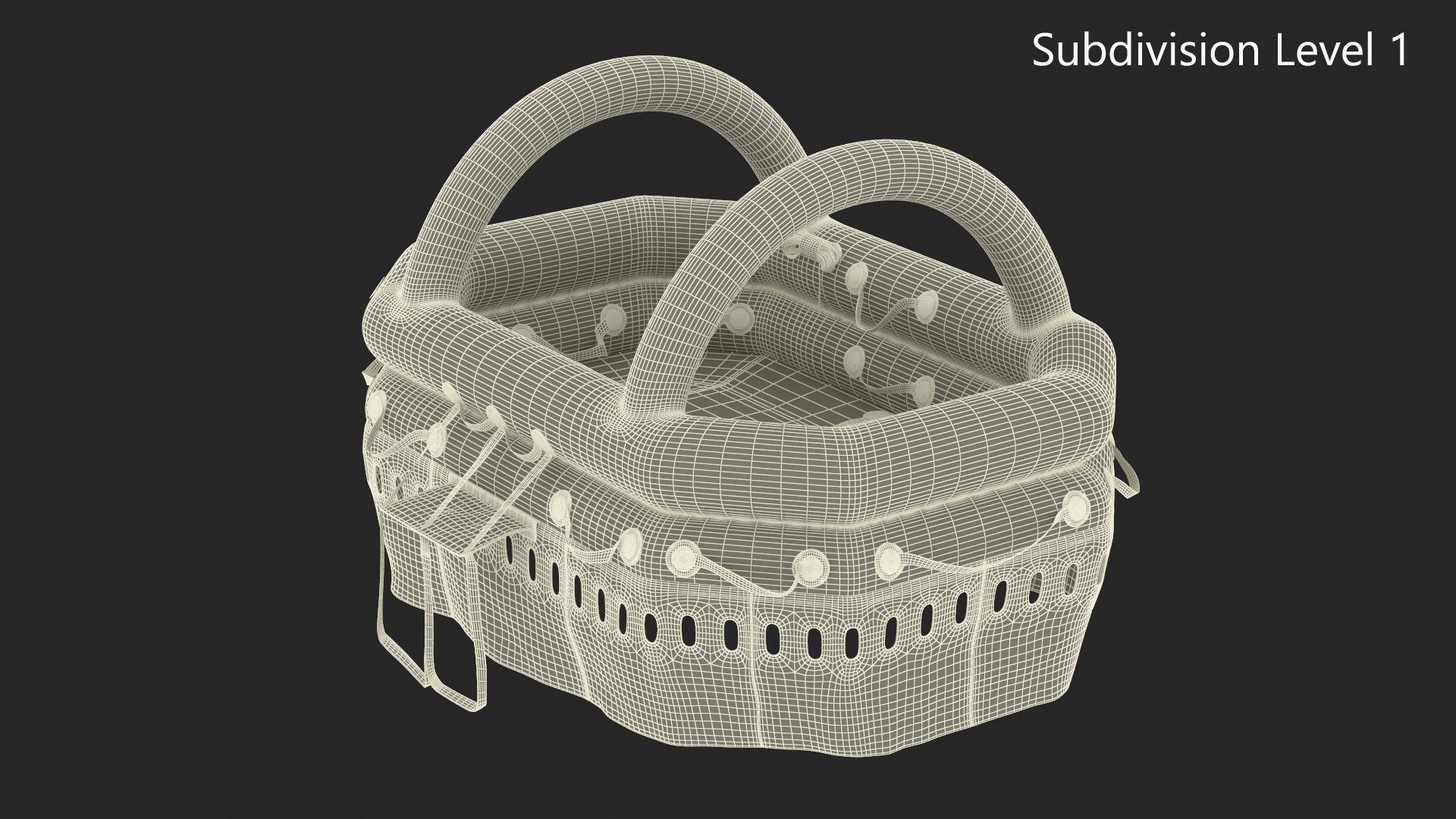 Self Inflating Life Raft 3D model