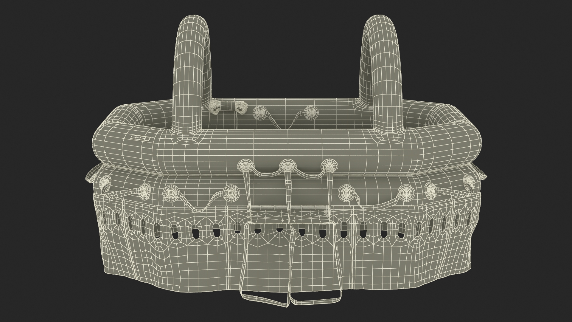 Self Inflating Life Raft 3D model