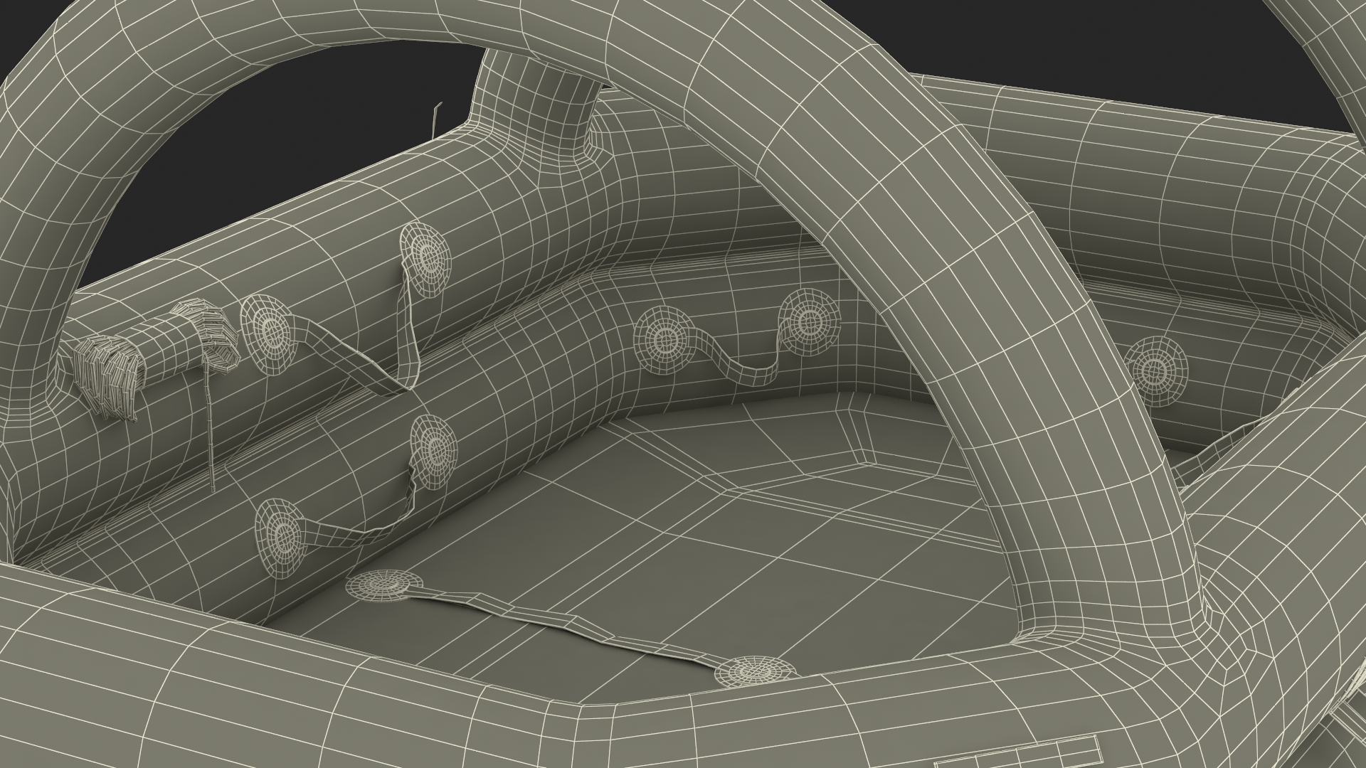 Self Inflating Life Raft 3D model
