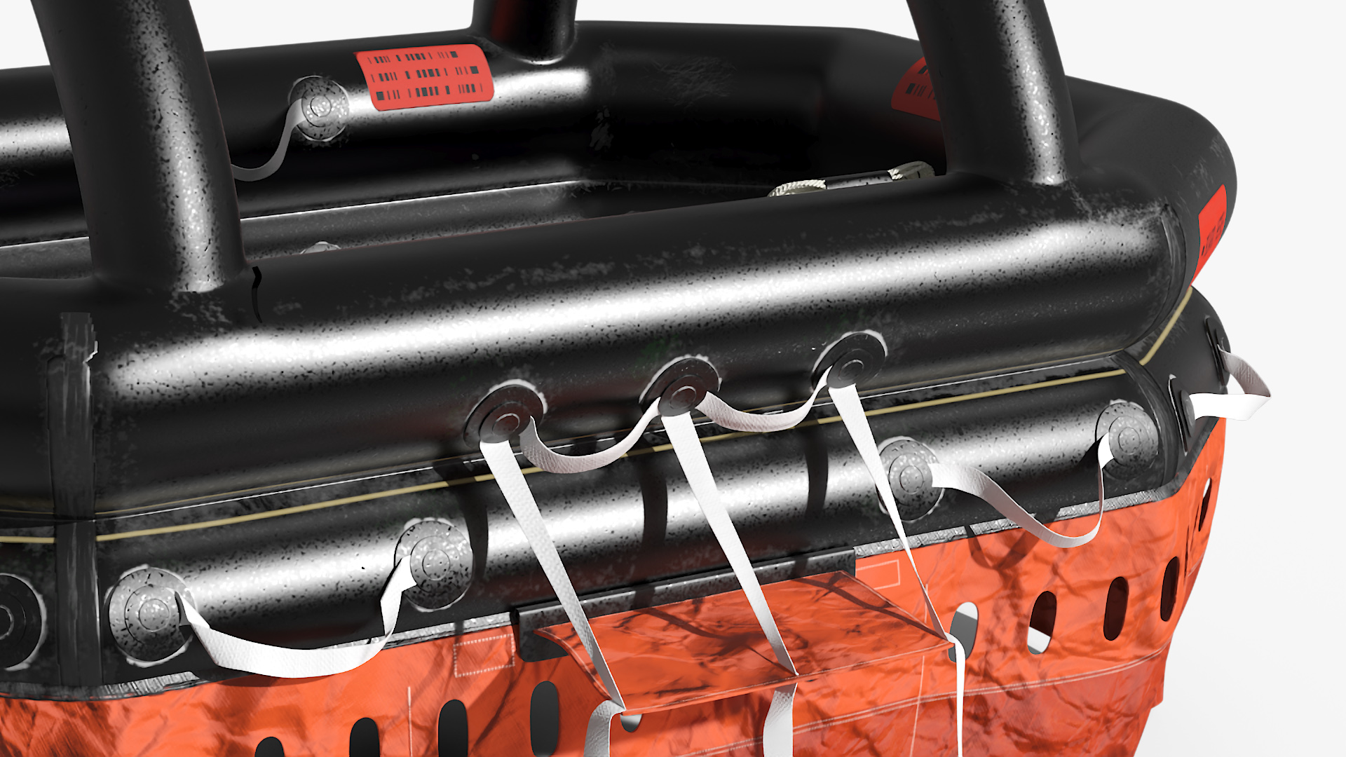Self Inflating Life Raft 3D model
