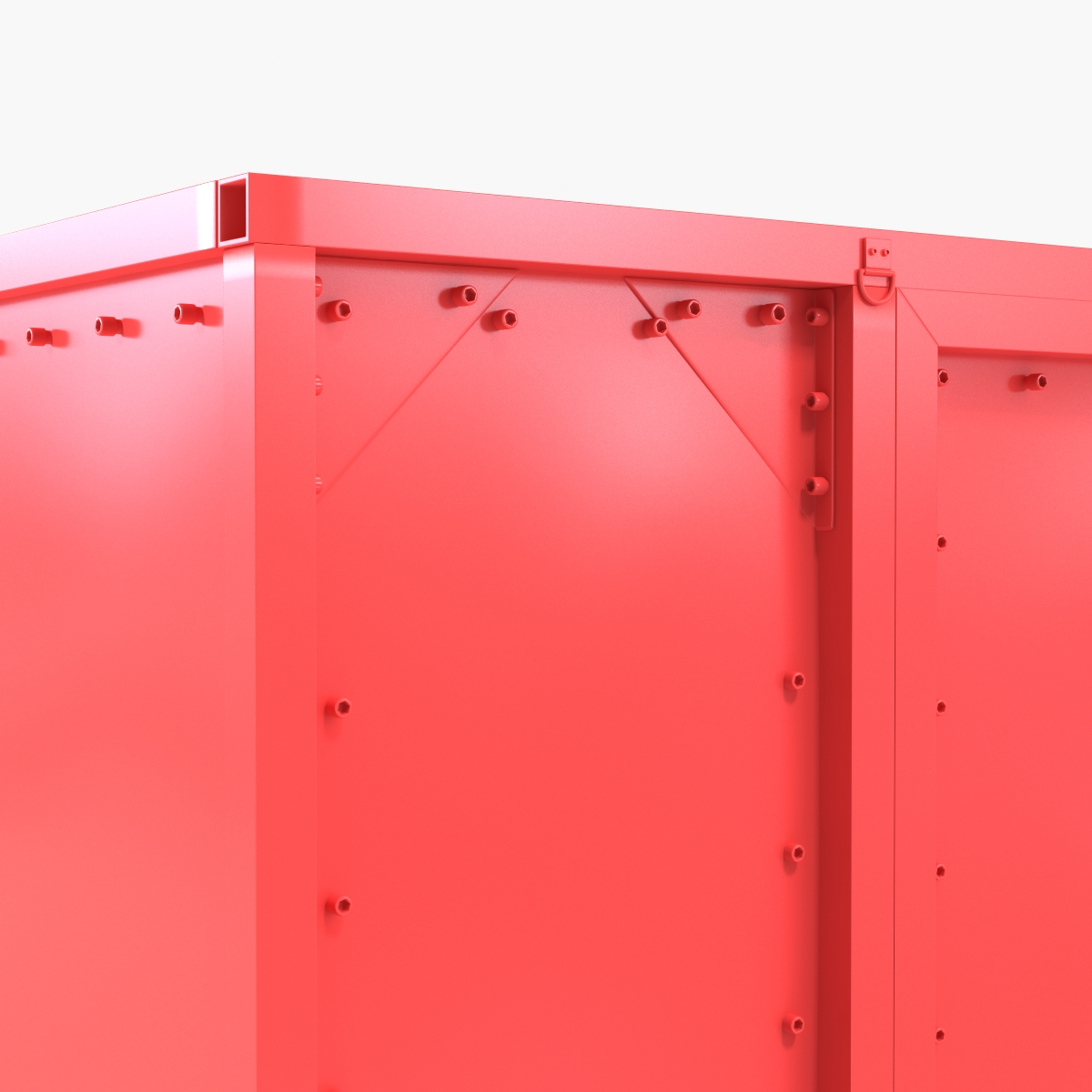 3D model Airport Container Iberia Cargo