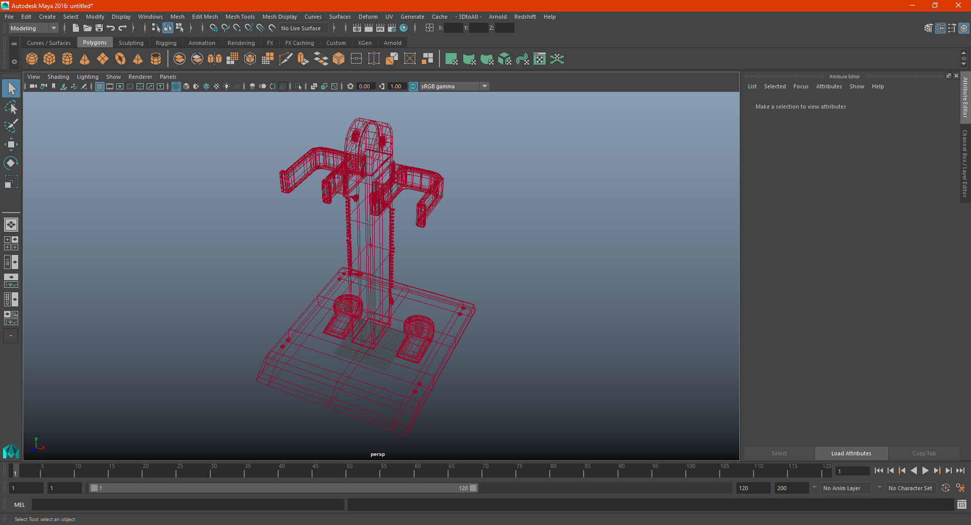 3D Electric Scooter Charging Docking Rack model