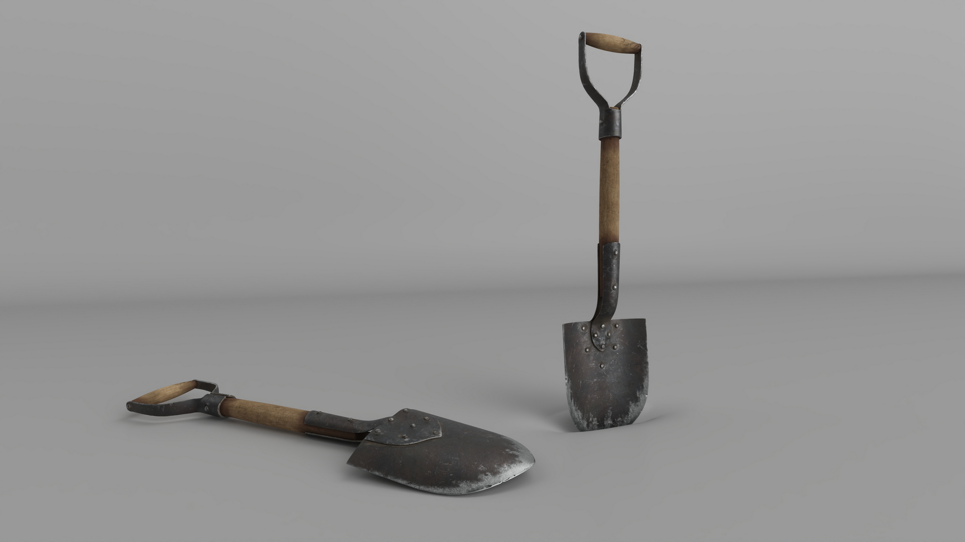 3D model Old Shovel