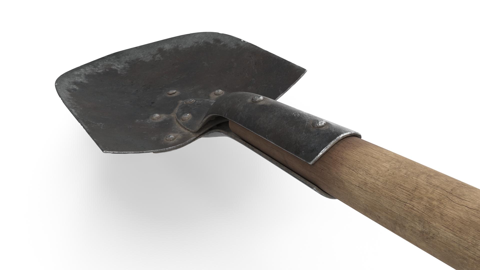 3D model Old Shovel