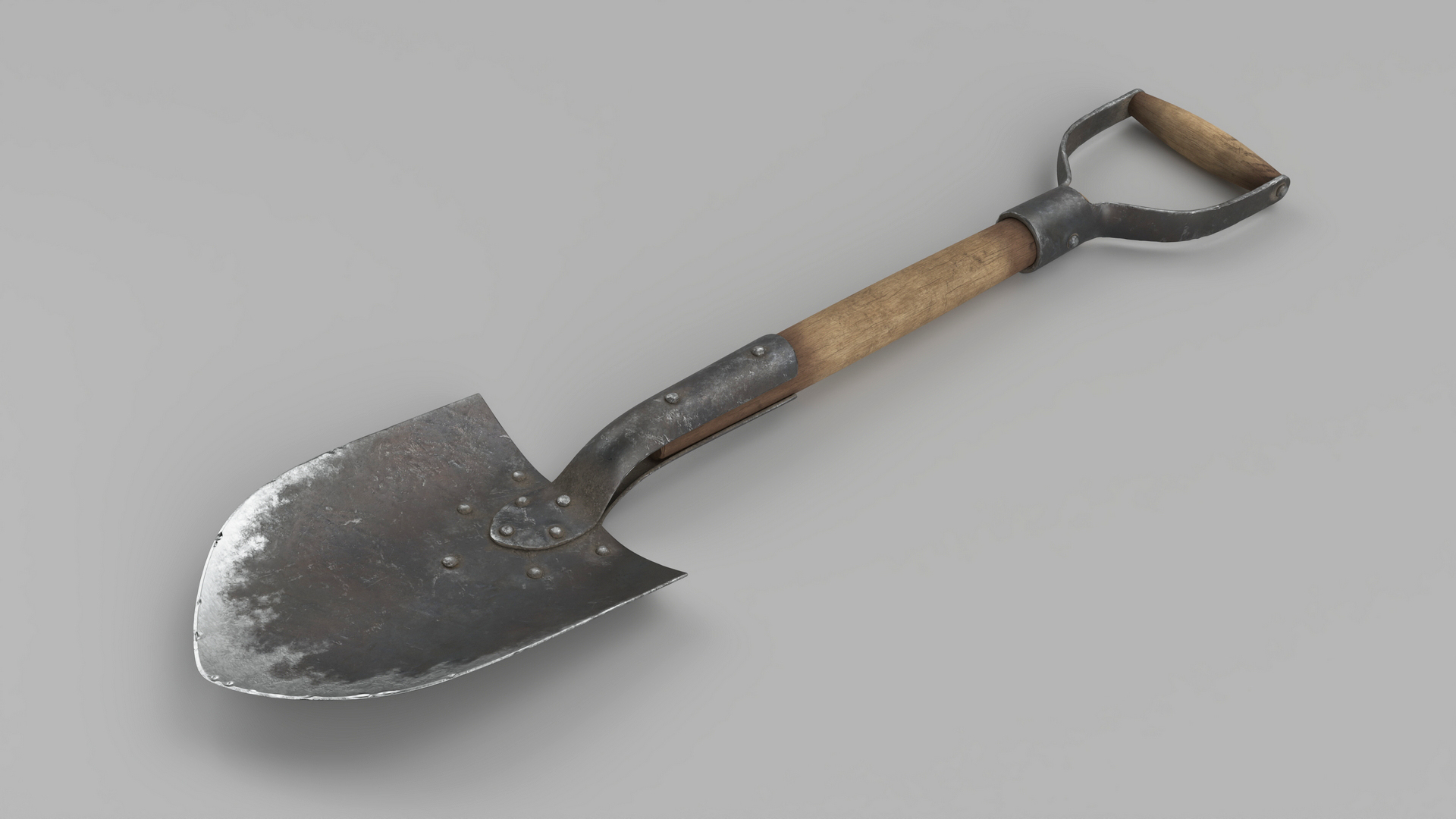 3D model Old Shovel