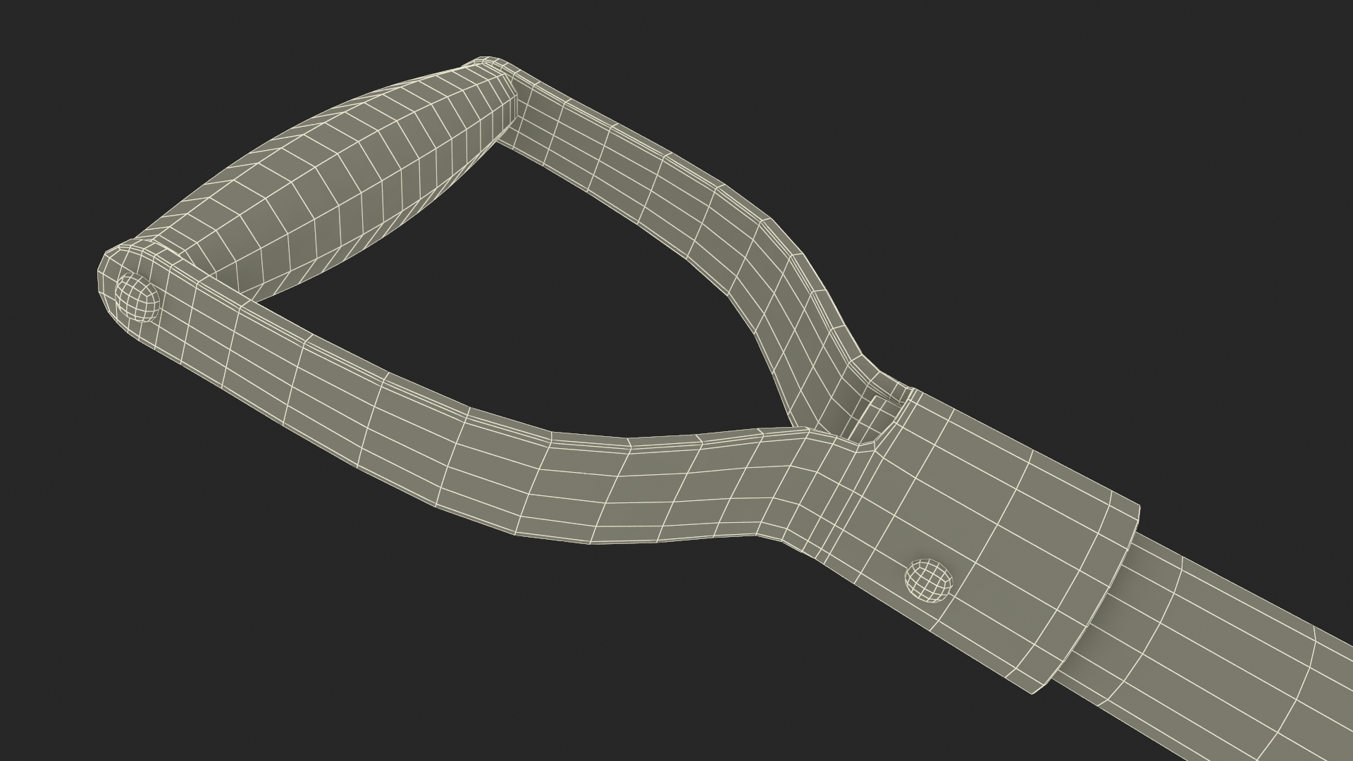 3D model Old Shovel