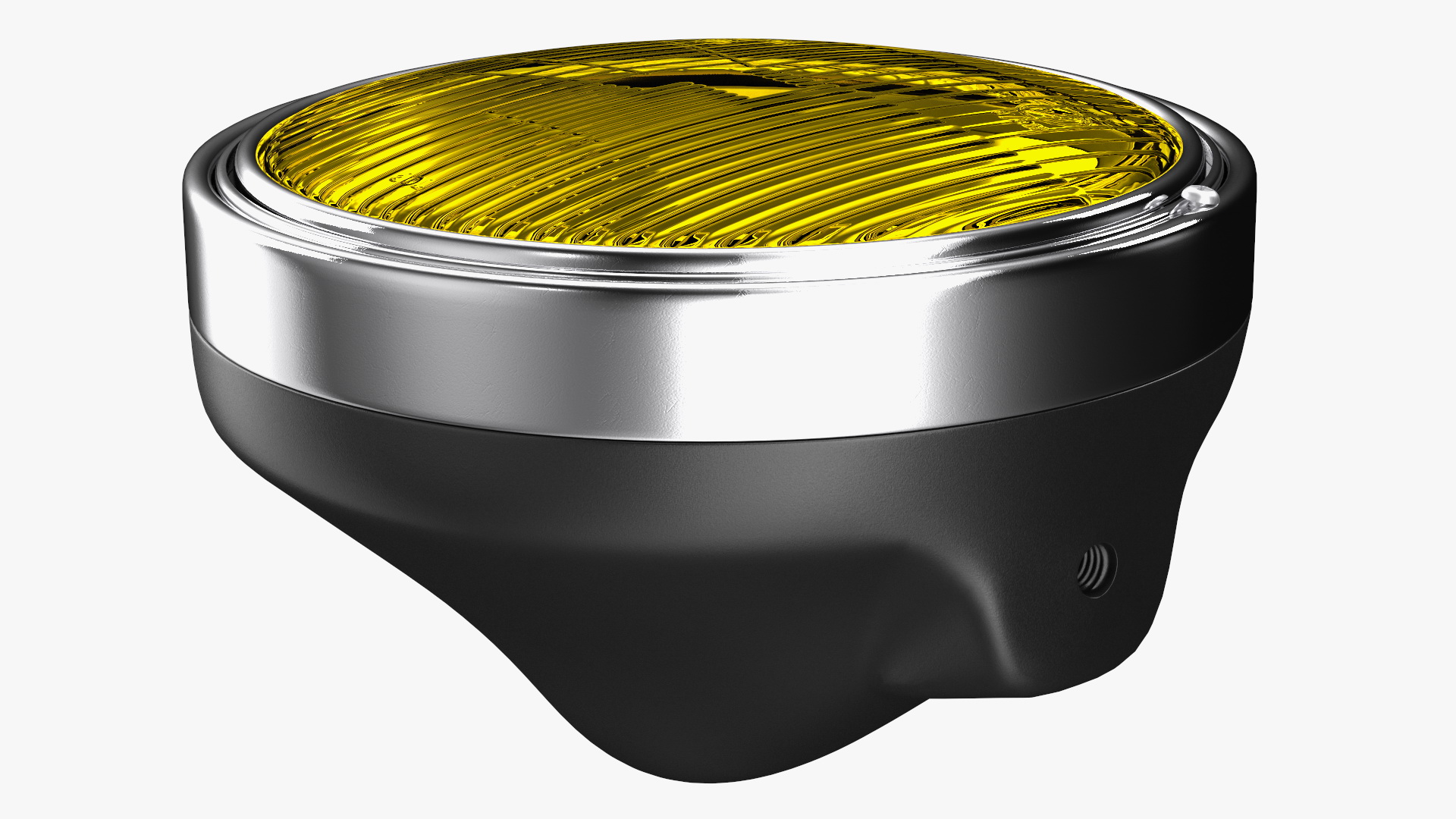Motorcycle Headlight Yellow 3D