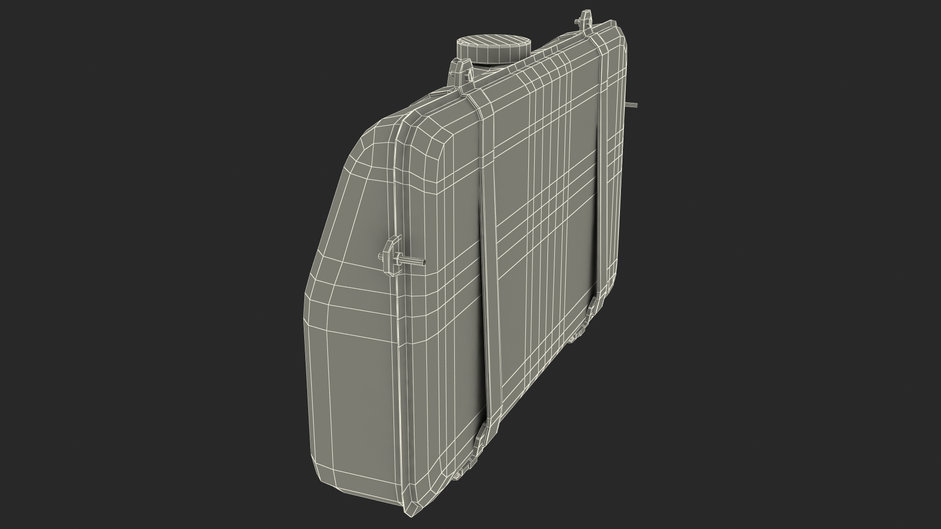 Rusty Gas Tank 3D model