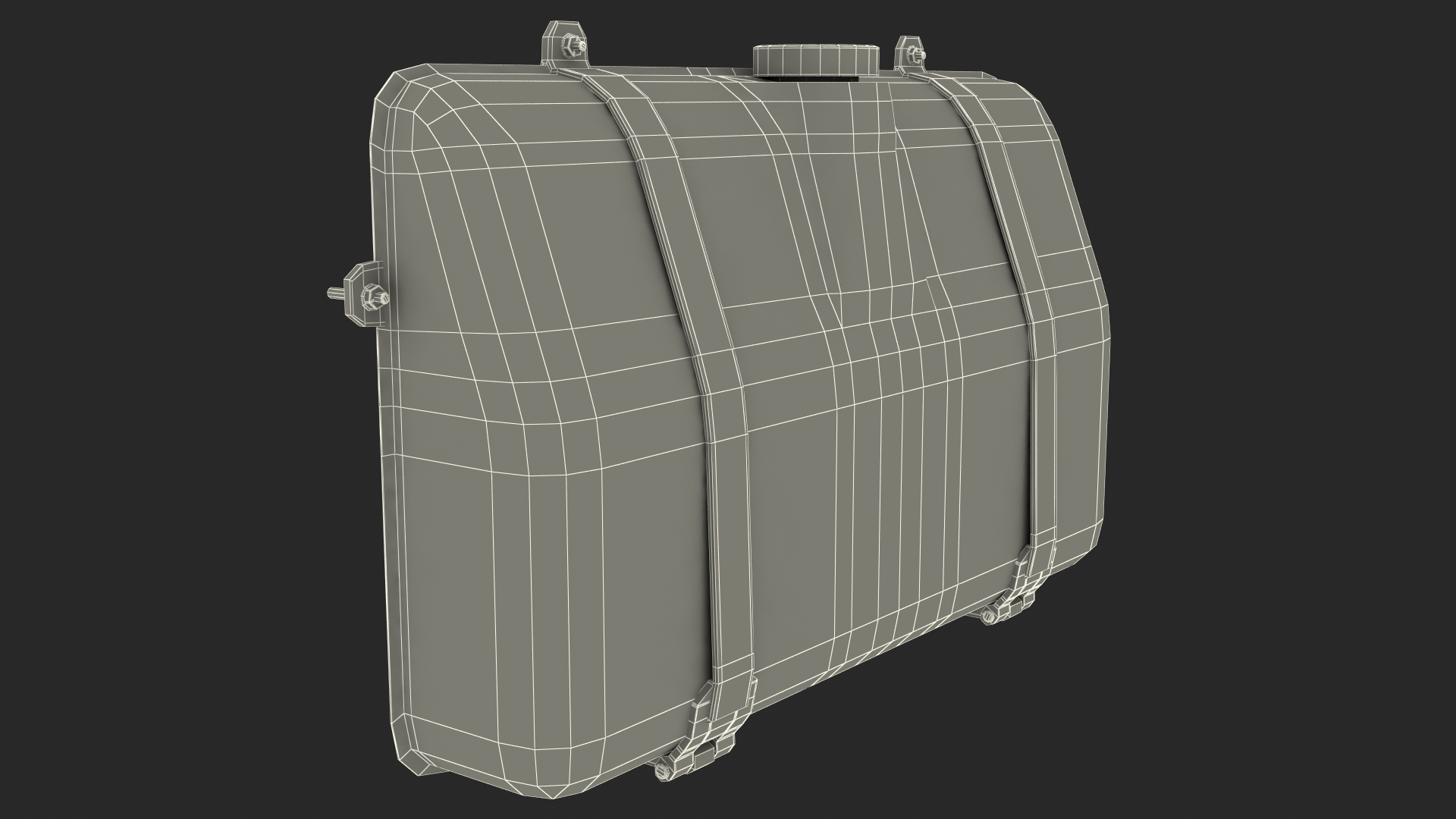 Rusty Gas Tank 3D model