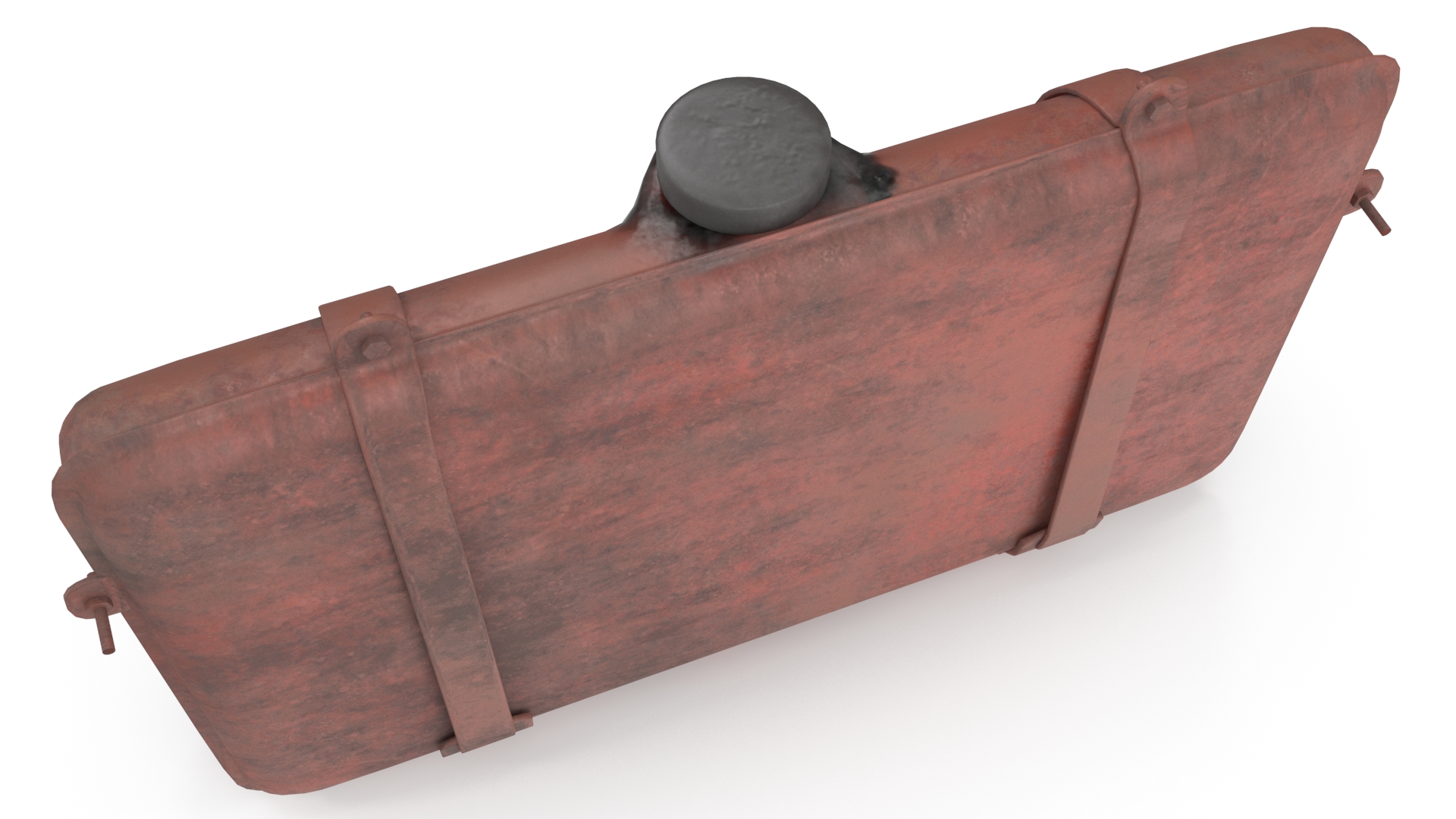 Rusty Gas Tank 3D model