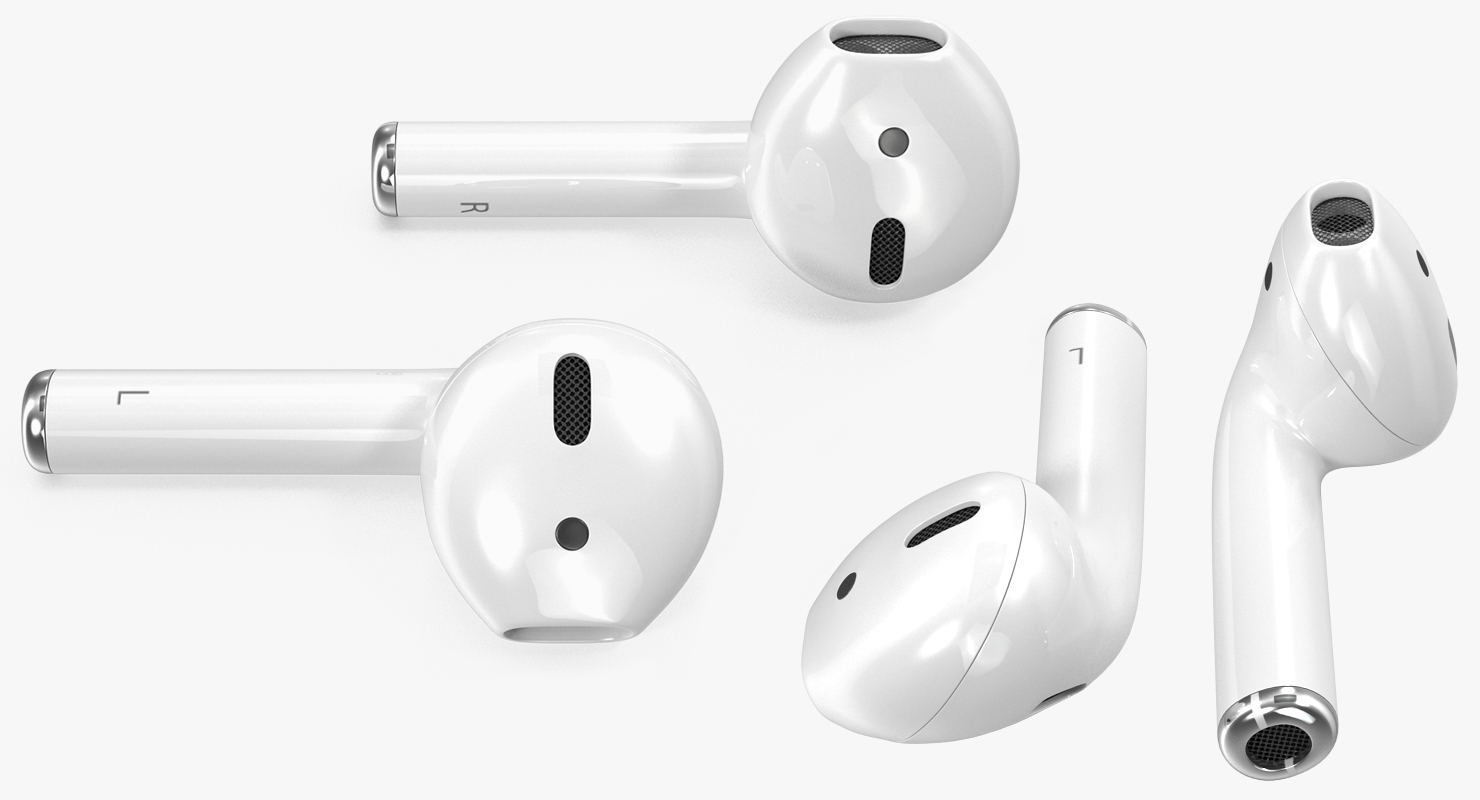 AirPods Wireless Earbuds 3D model