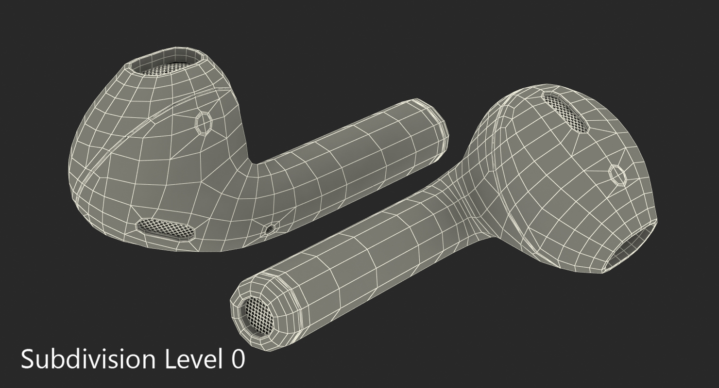 AirPods Wireless Earbuds 3D model