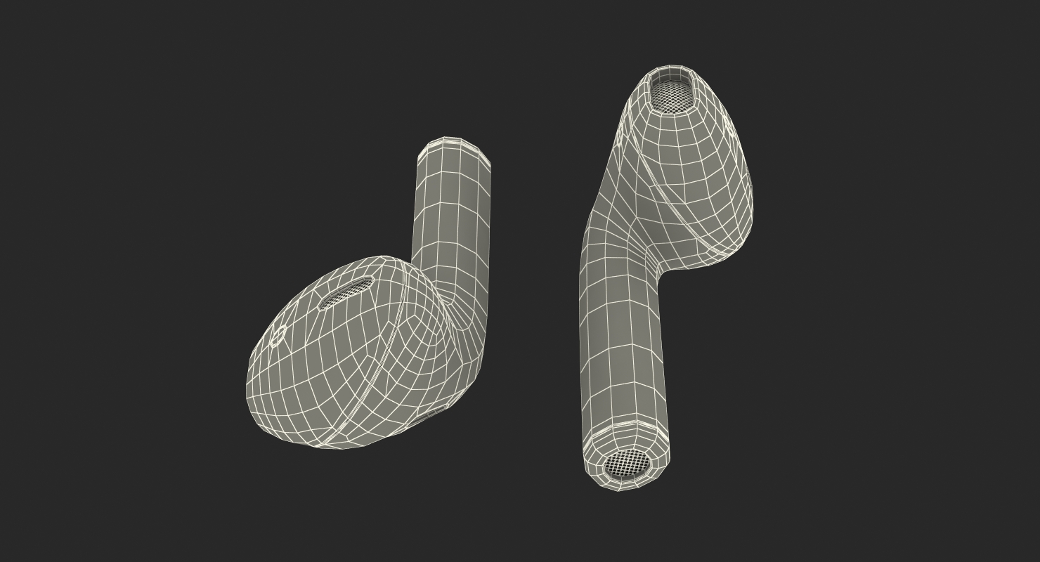 AirPods Wireless Earbuds 3D model