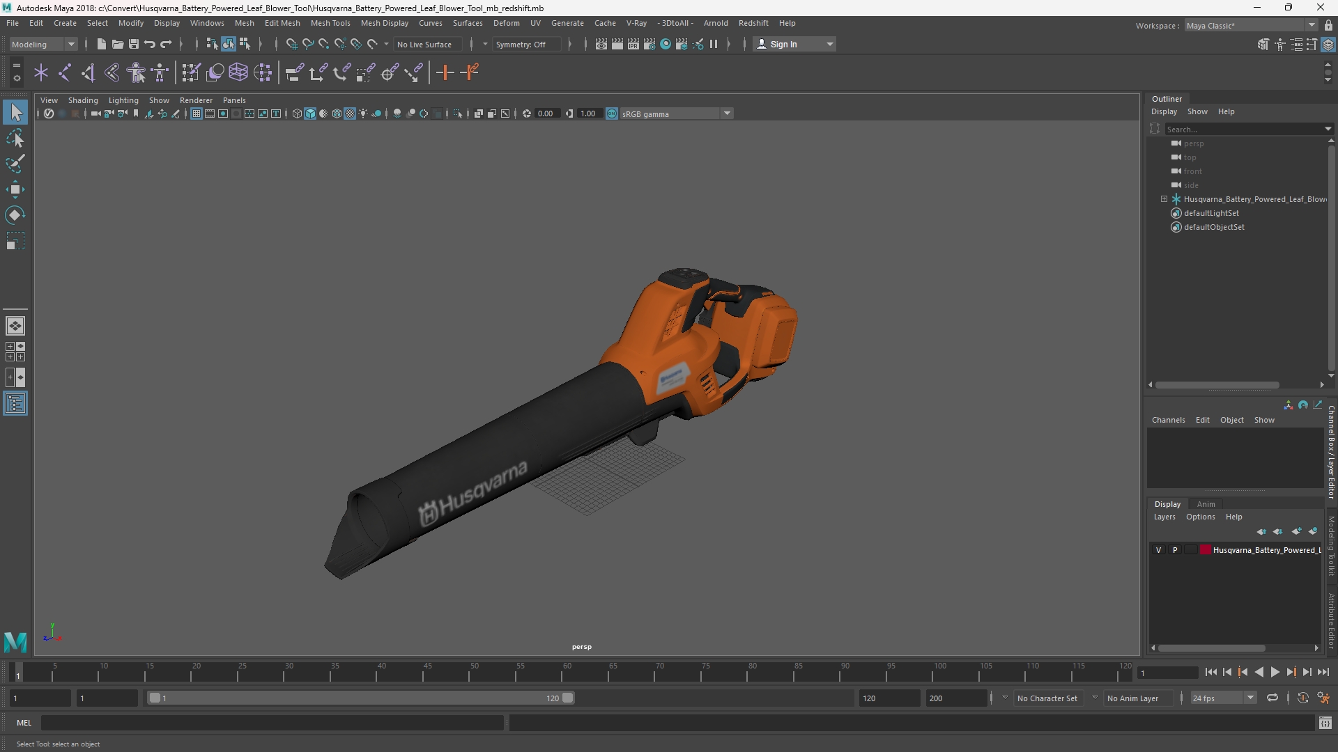 Husqvarna Battery Powered Leaf Blower Tool - view 11