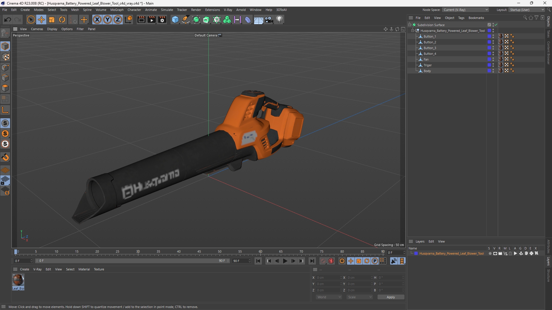 Husqvarna Battery Powered Leaf Blower Tool - view 12