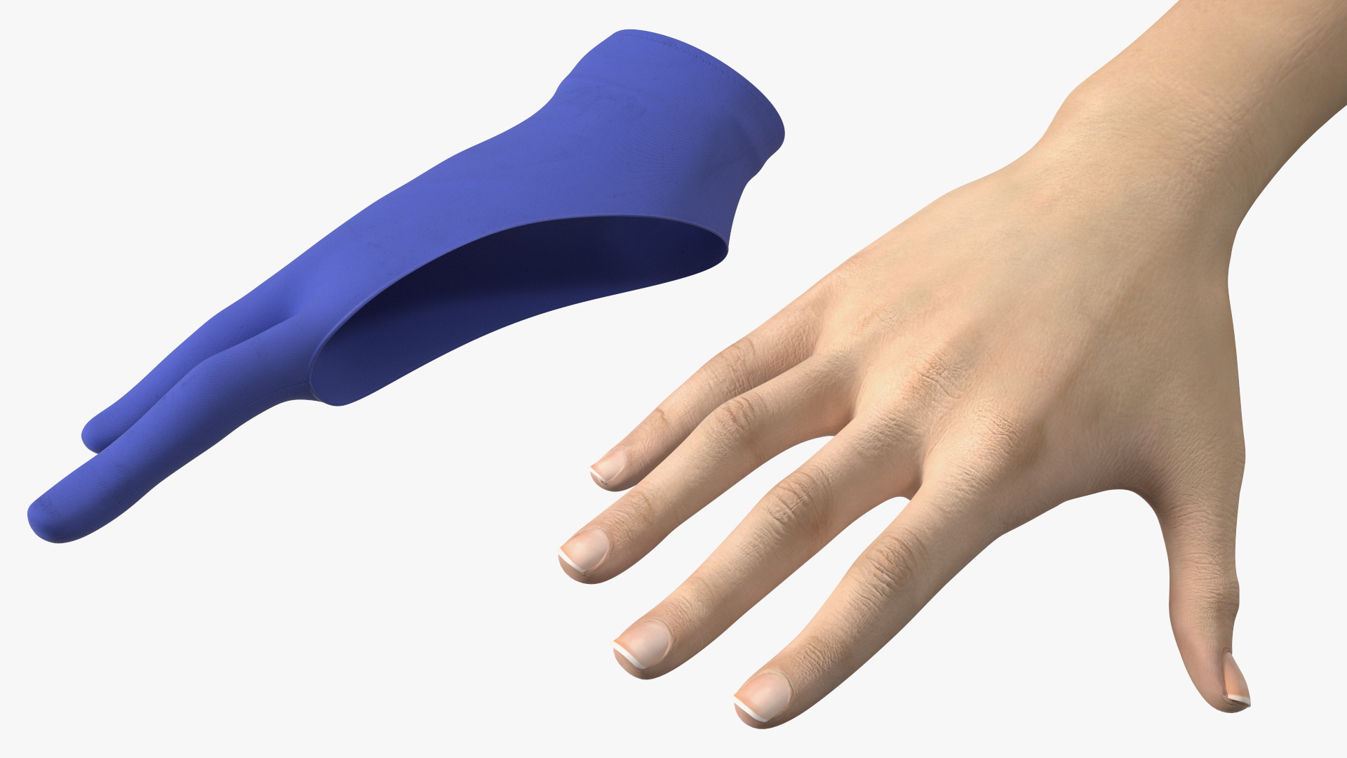 Digital Painters Glove Blue 3D