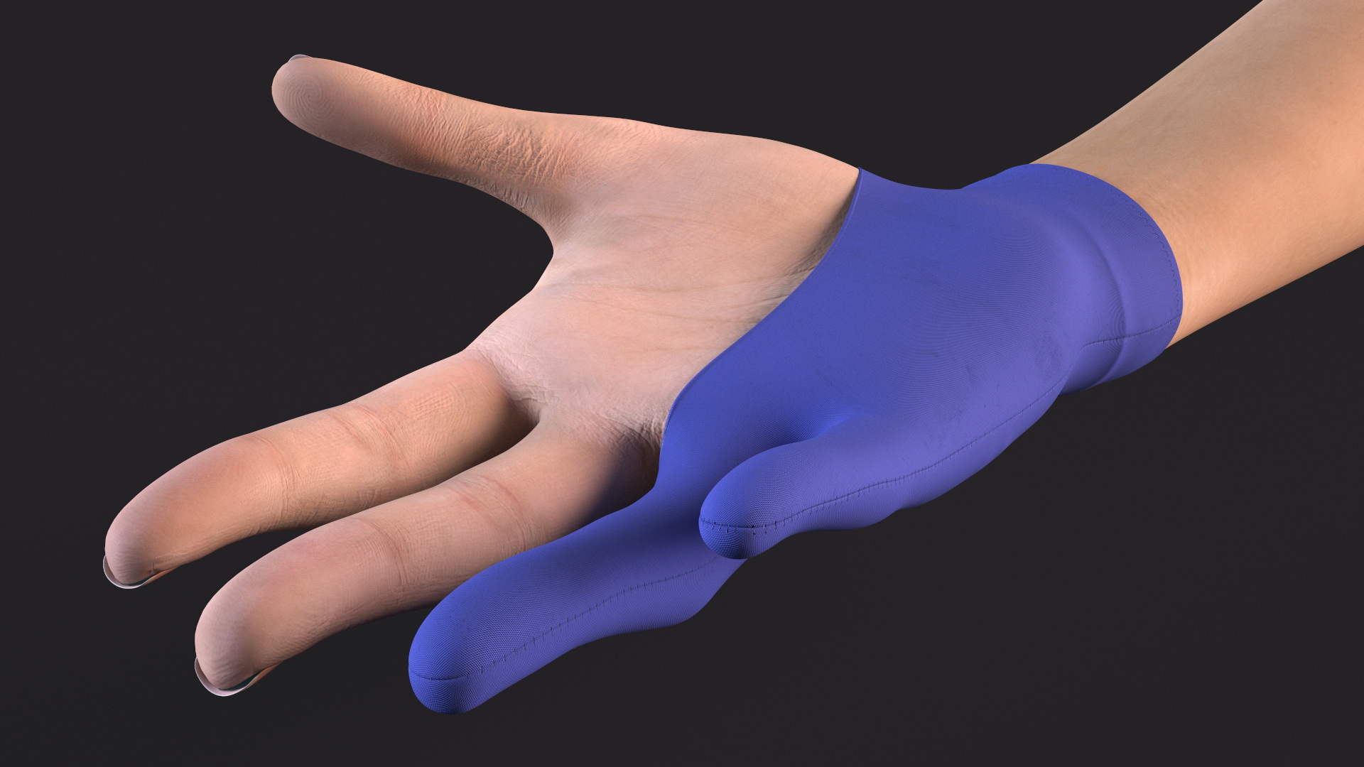 Digital Painters Glove Blue 3D