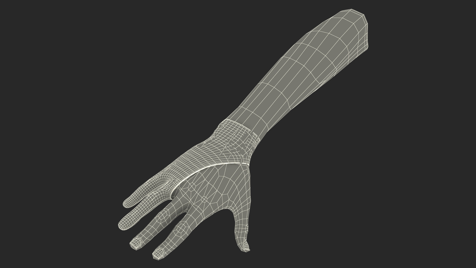 Digital Painters Glove Blue 3D